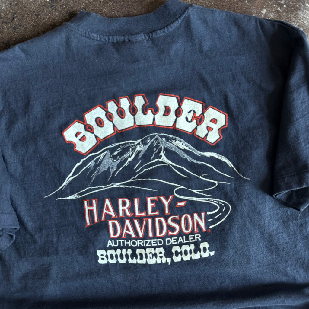 80’s Harley “Official Licensed Harley Owner” Boulder Tee (L)