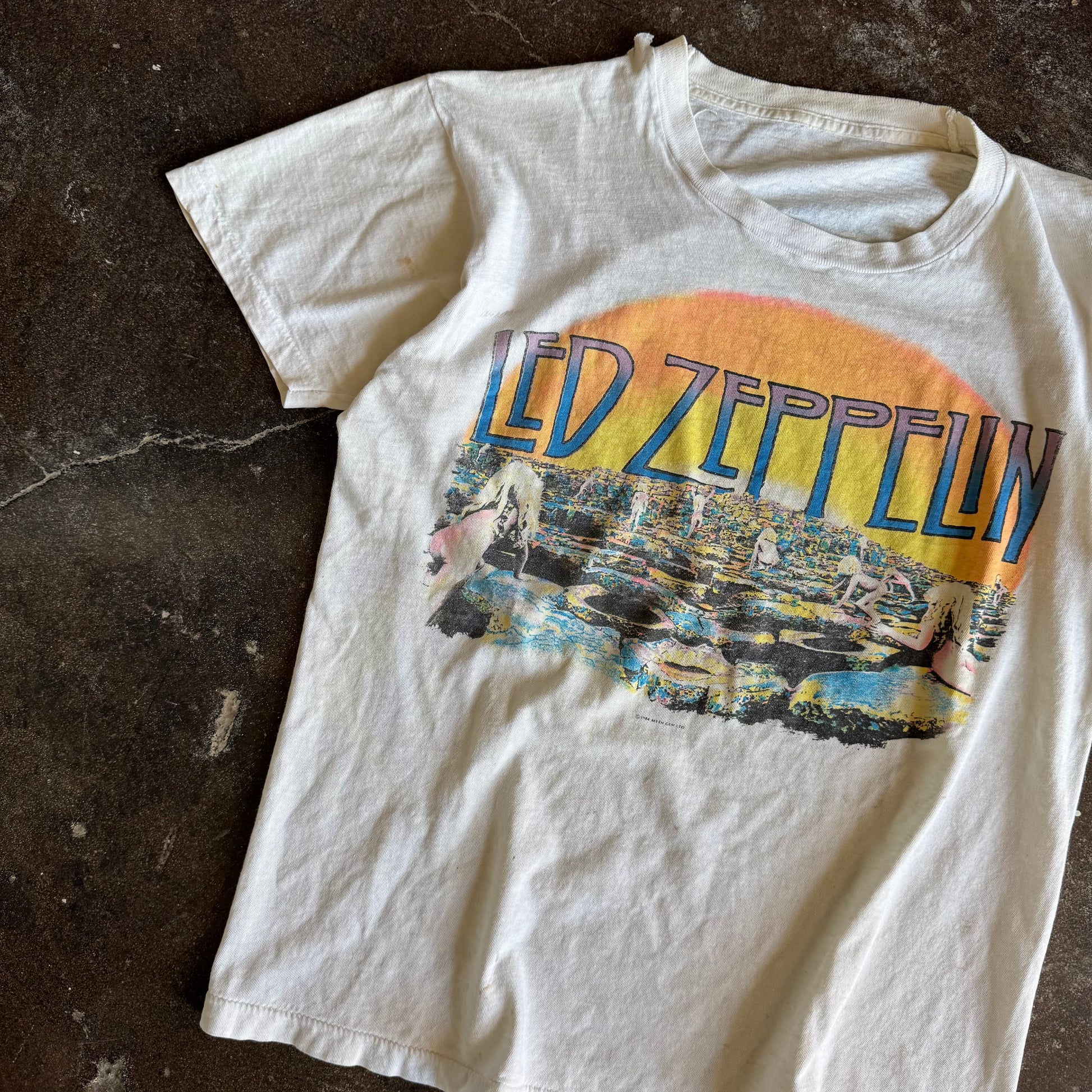 ‘84 Led Zeppelin Houses of the Holy Tee (M/L)