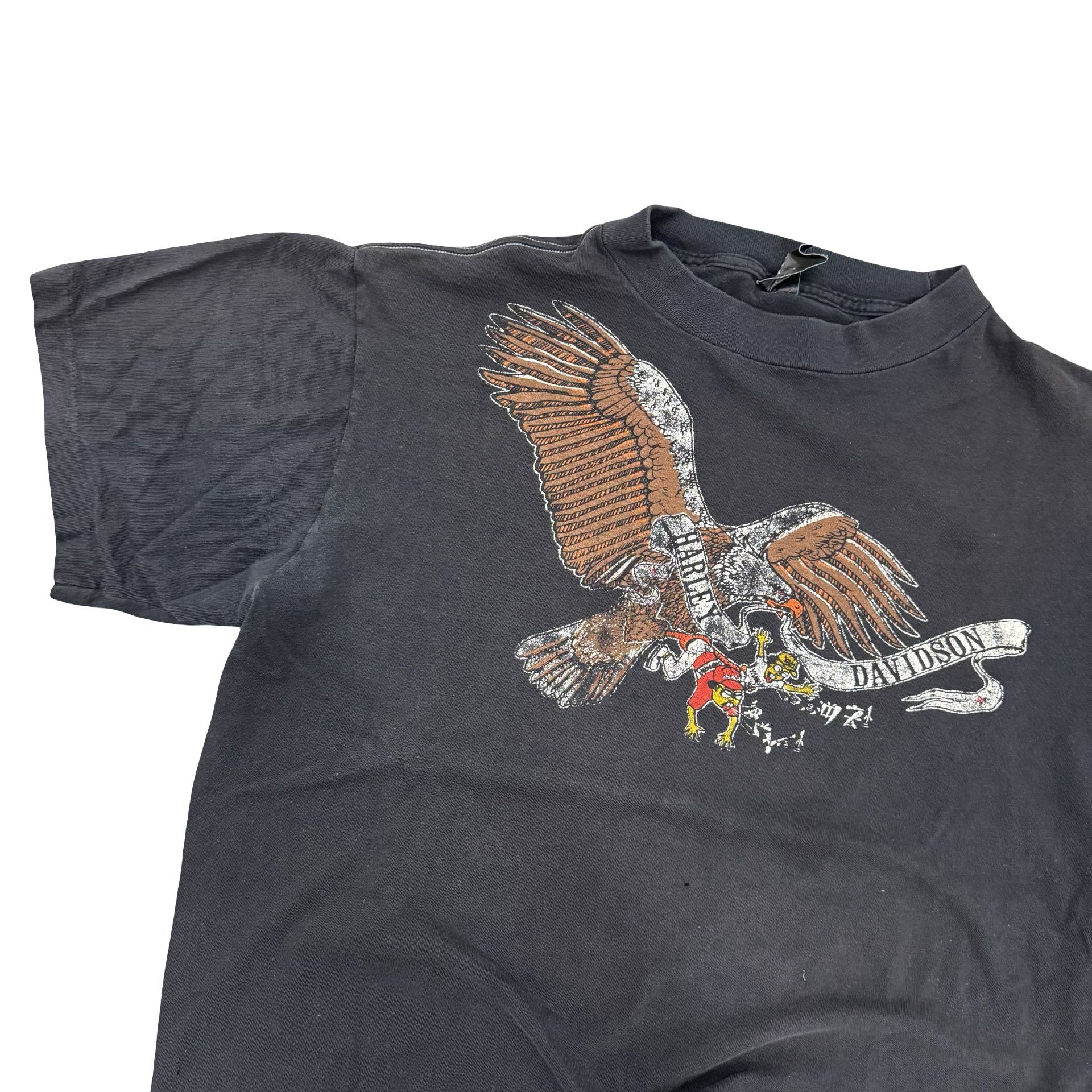 80’s Harley Davidson “Remember Pearl Harbor” Eagle Tee Size XL