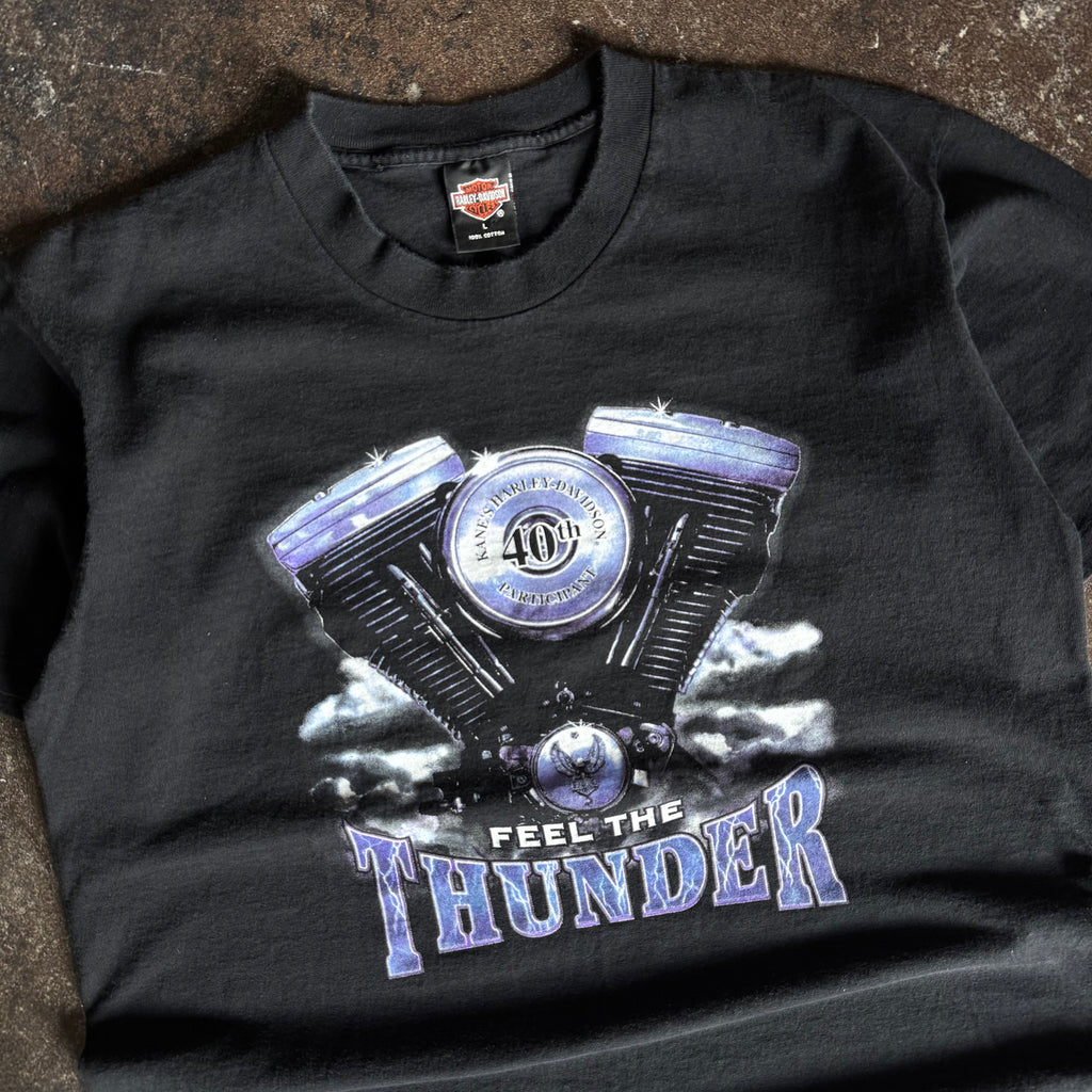 90’s Harley Davidson Feel the Thunder Canada Tee (L)