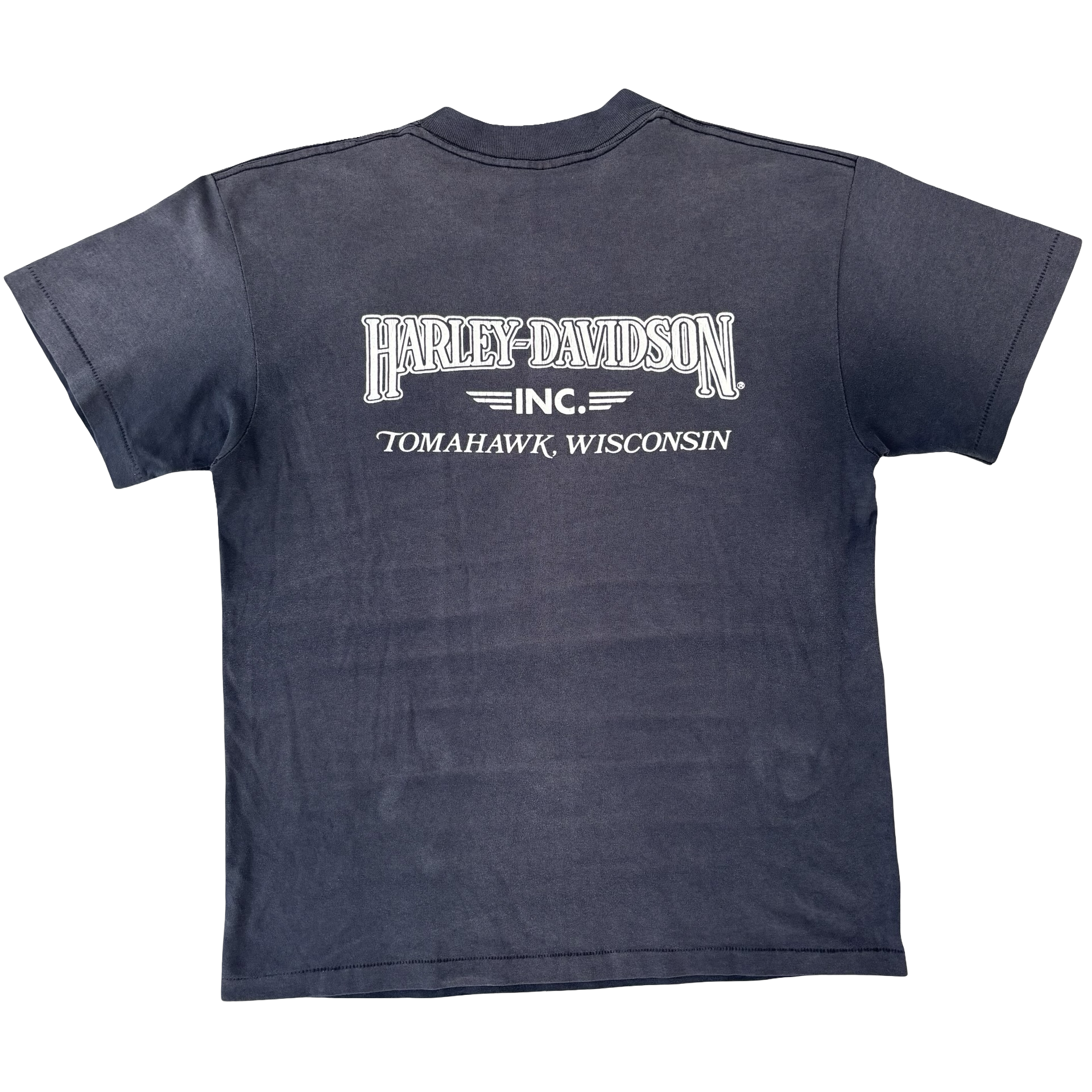 90’s Harley Night Flight Wisconsin Dealer Tee Size L