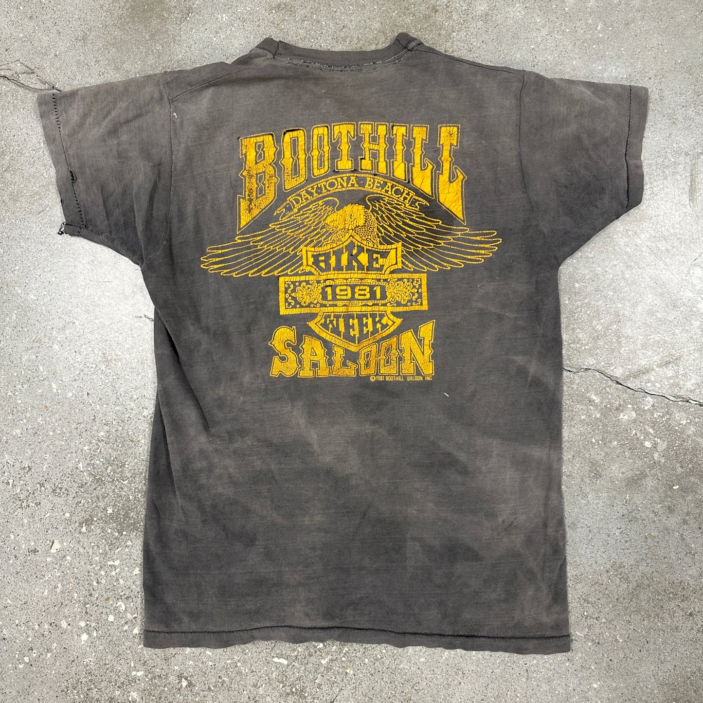 Boot Hill Saloon Sun Faded ‘81 Tee