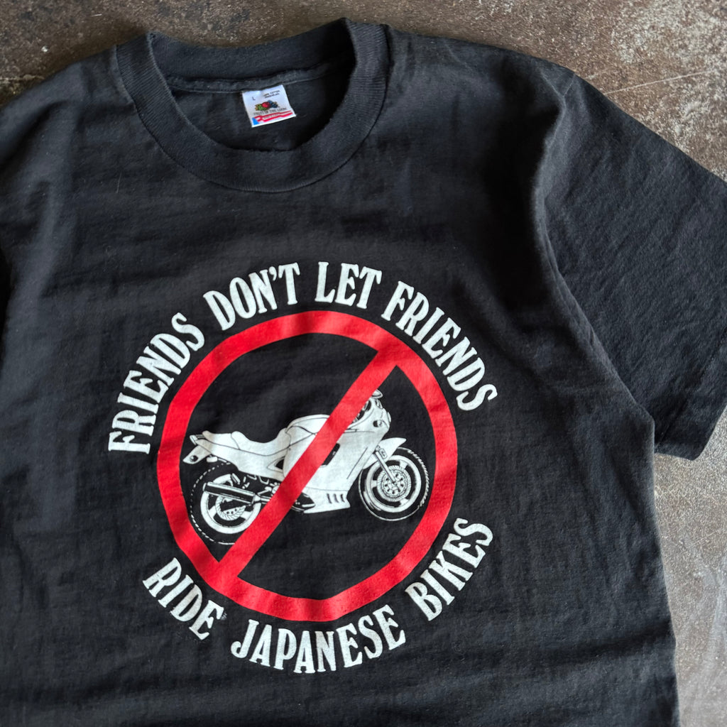 90’s Harley Anti-Import Japanese Bikes Tee (L)