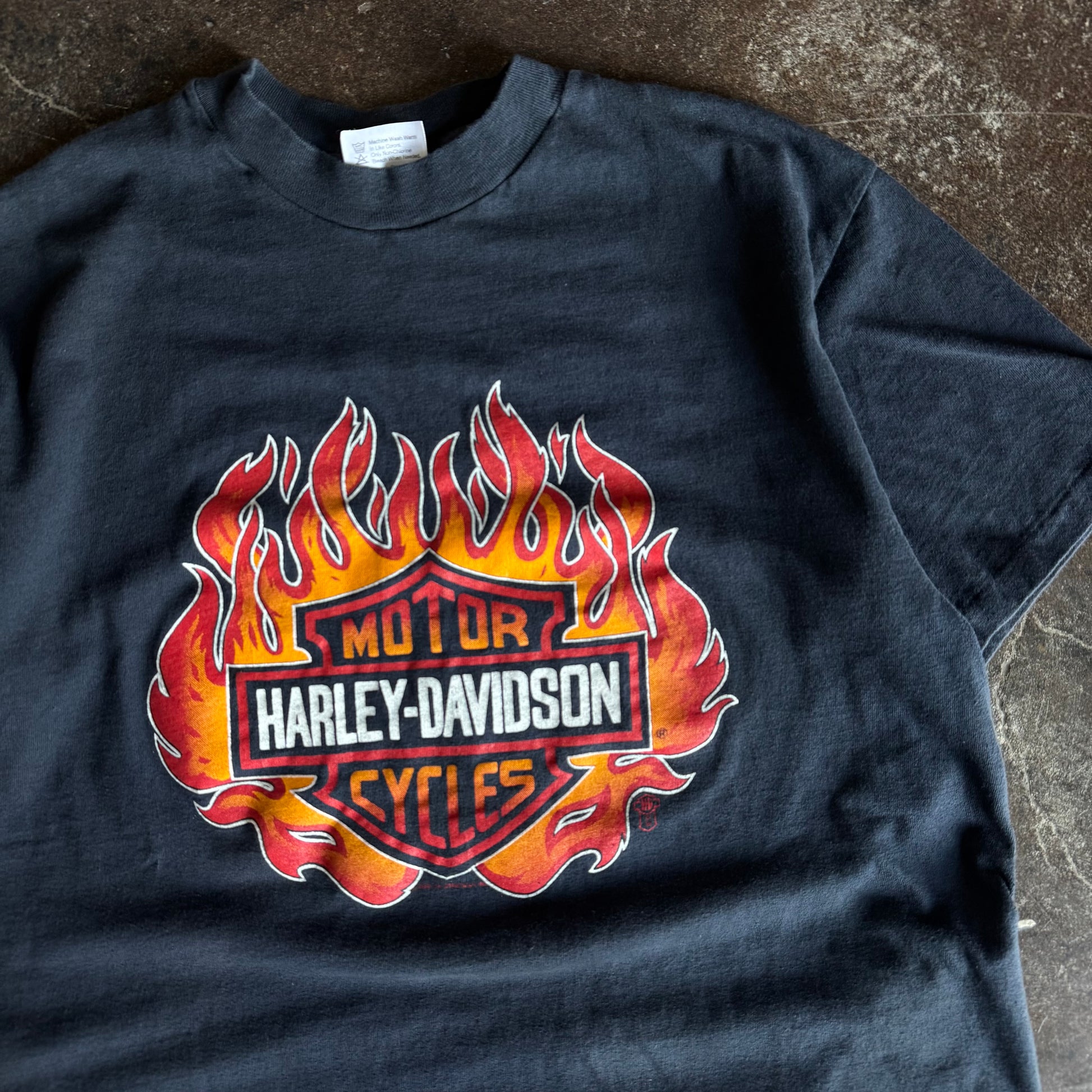 80’s Harley Flame Ball Florida Tee (L)