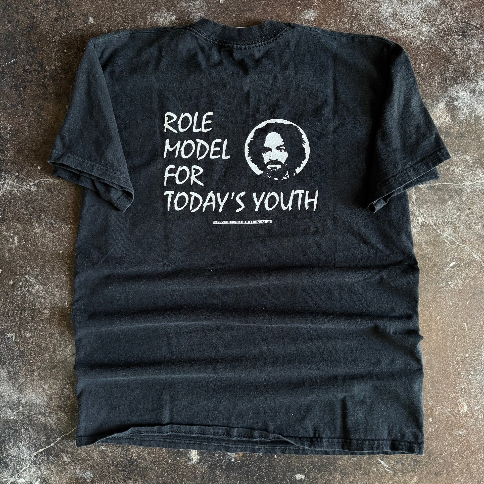 90’s Charlie Manson Fan Club “For the Youth” Tee (XL)