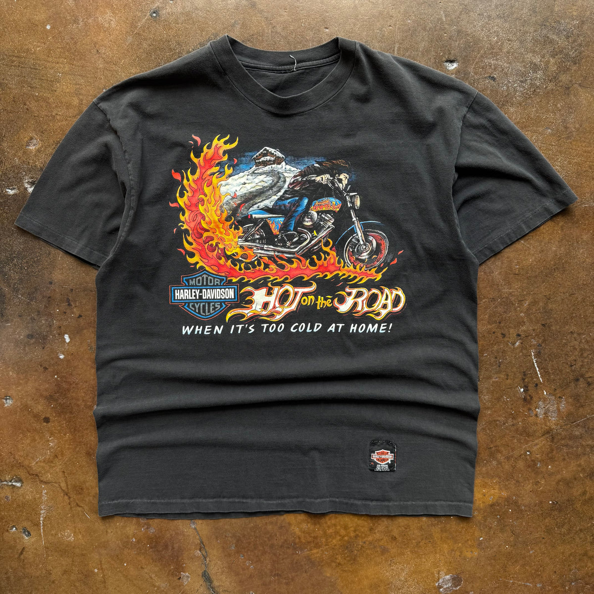 90’s Harley Hot on the Road Tee (XL)