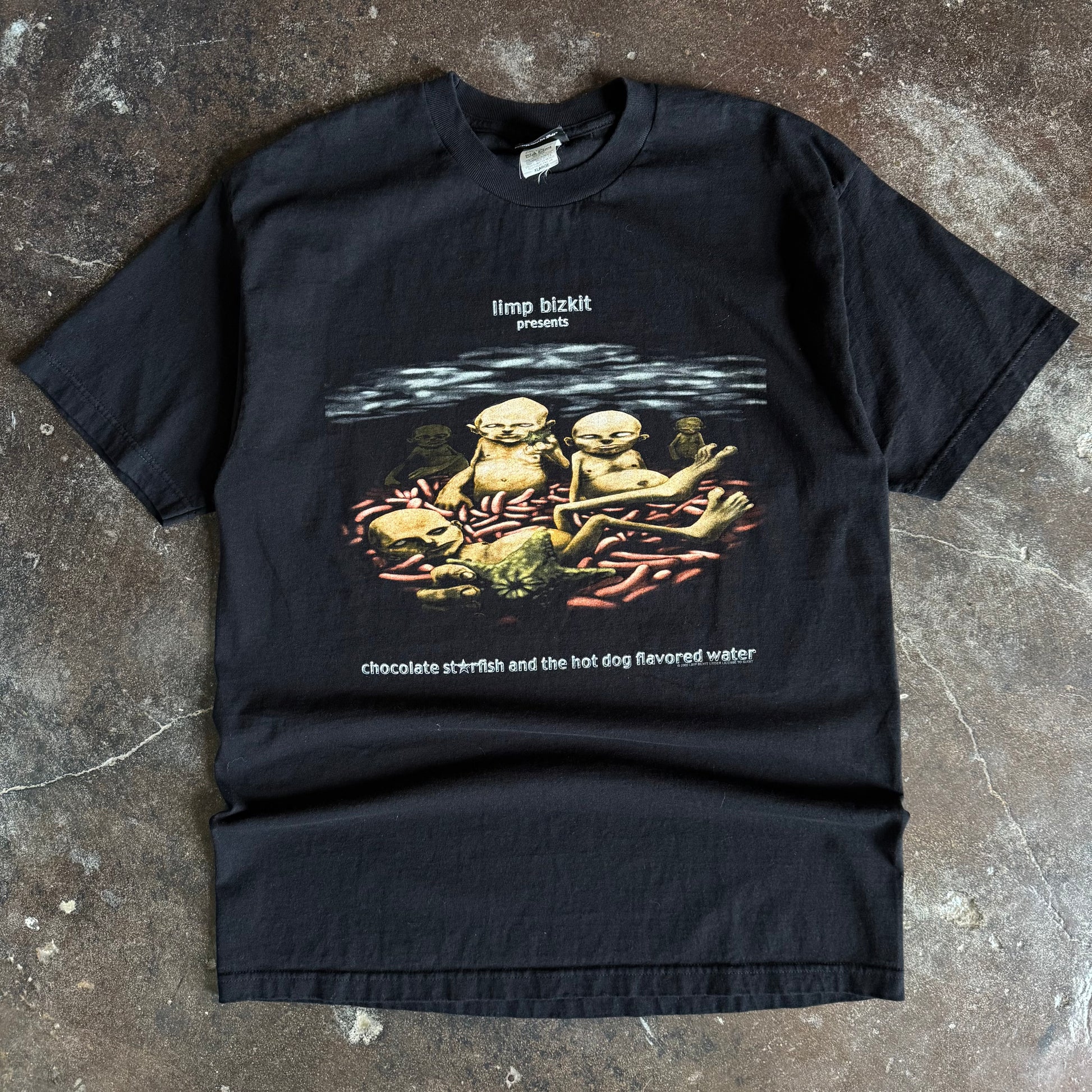 90’s Limp Bizkit “Hot Dog Flavored Water” Band Tee (XL)