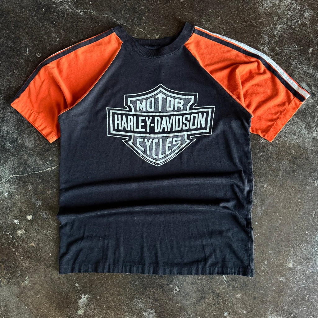 80’s Harley “Bikers Only” Racing Jersey Tee (L)