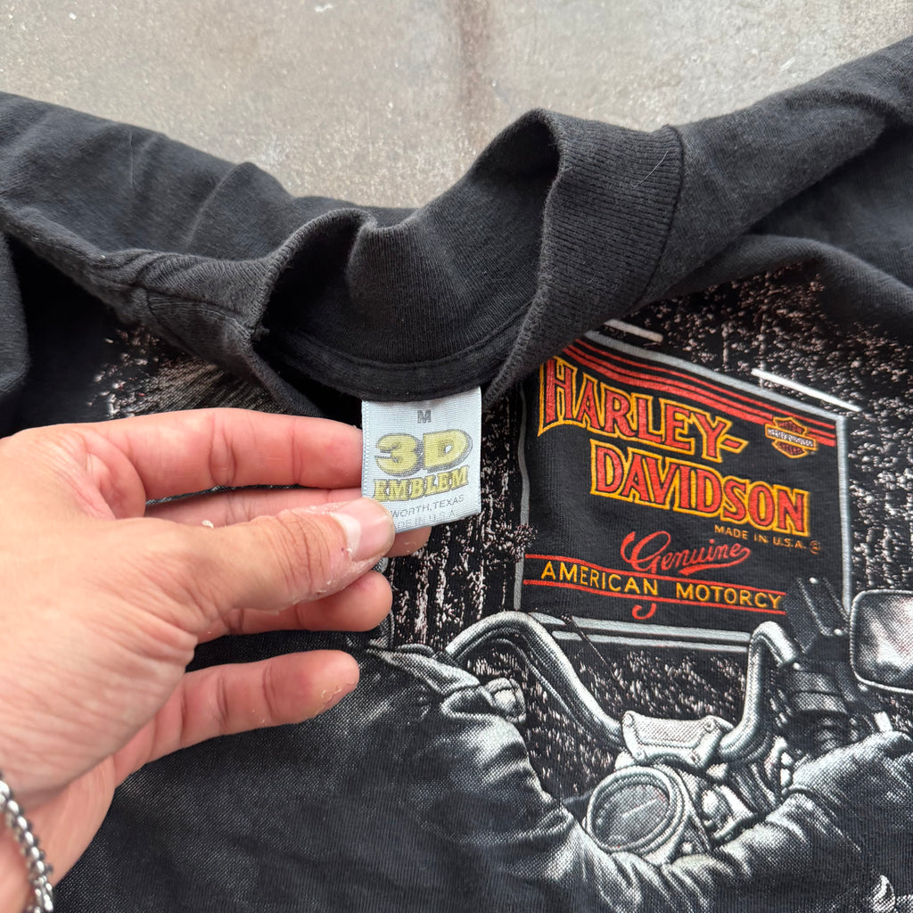 80’s Harley 3D Emblem Long Sleeve (M)