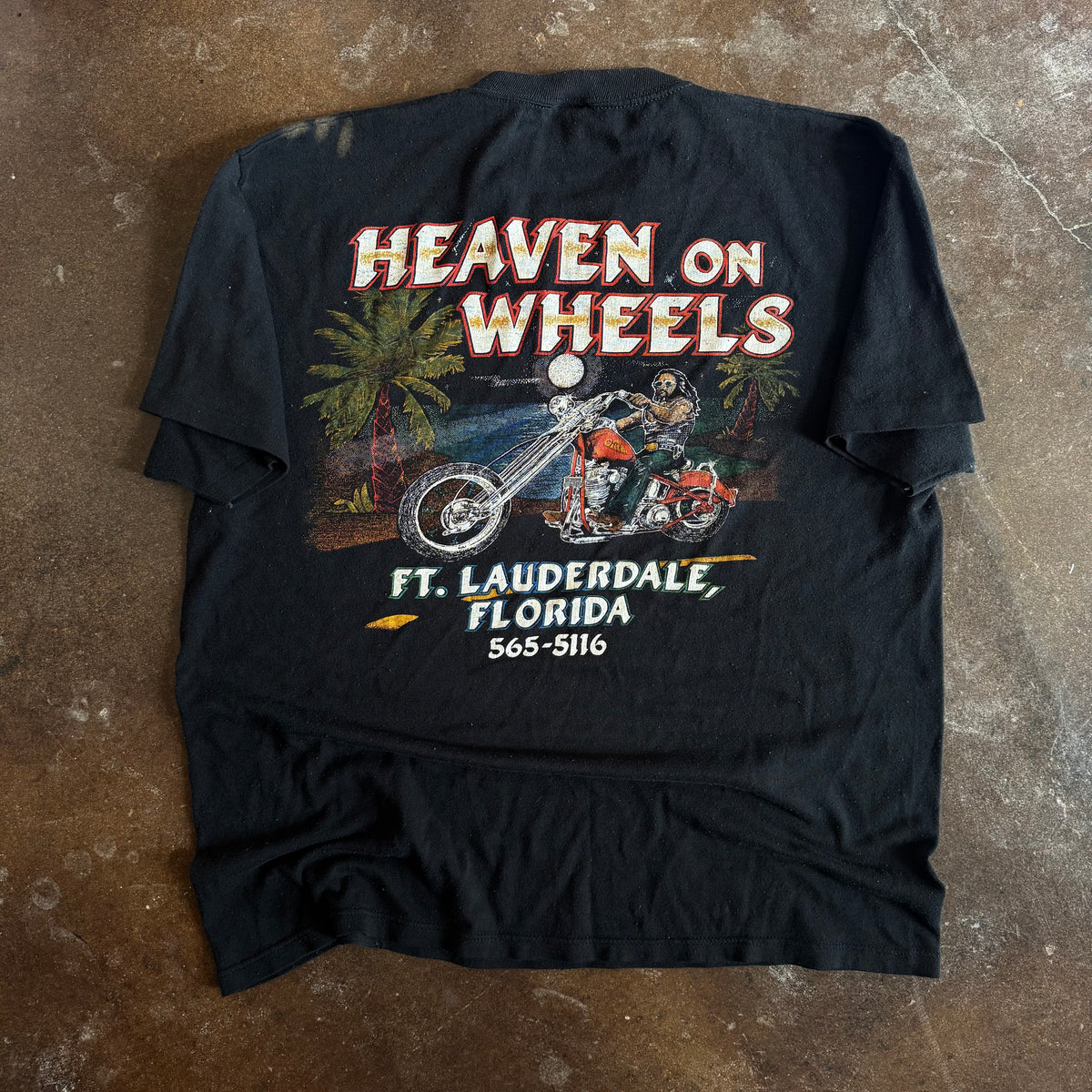 80’s Righteous Ruler Heaven Harley Tee (XL)