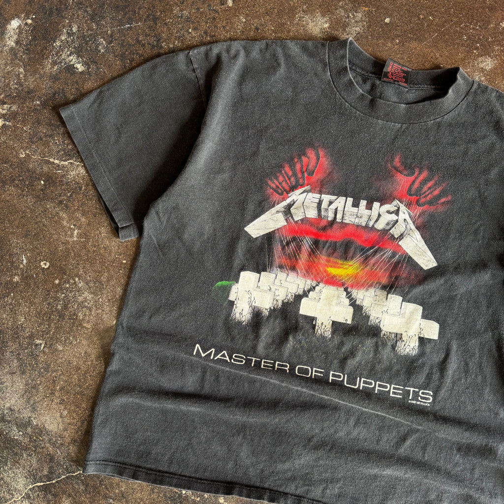 ‘87 Metallica Master of Puppets Band Tee (XL)