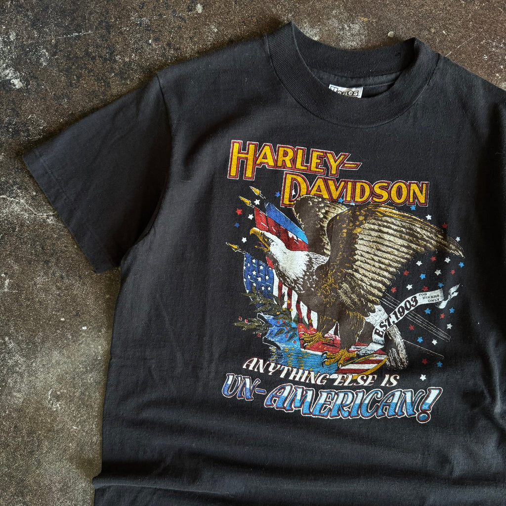 80’s Harley “Anything Else Is Un-American” Tee (M)