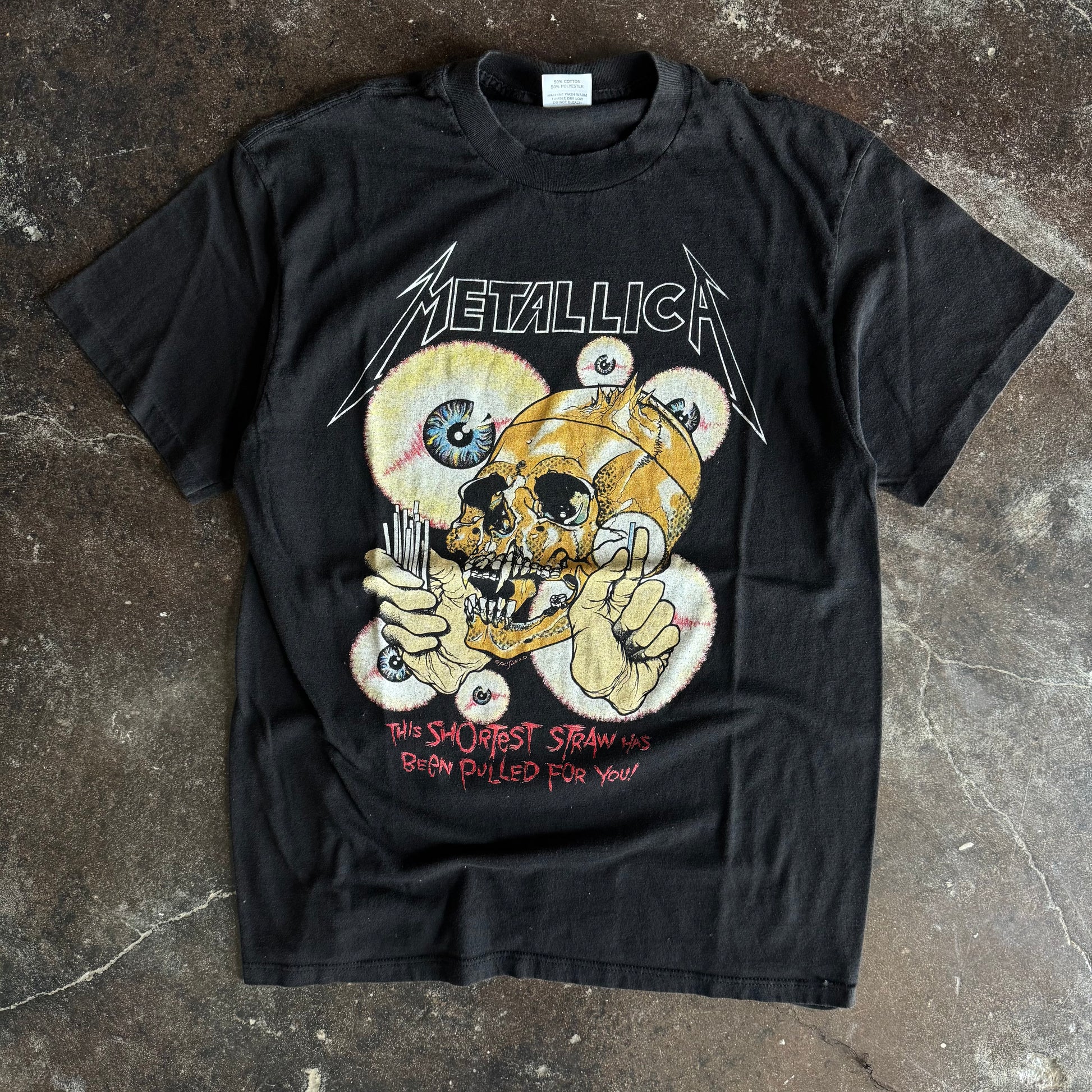 80’s Metallica Pushead “The Shortest Straw” Tee (XL)