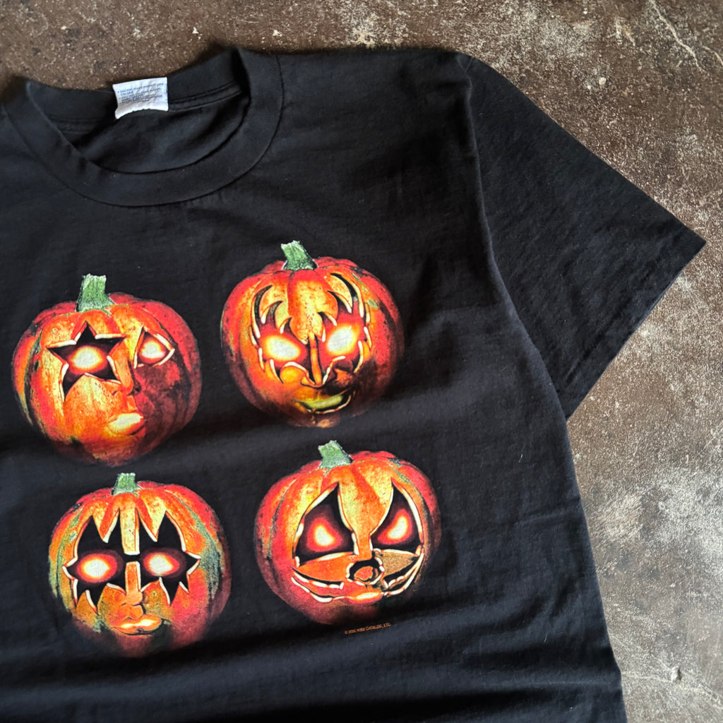 90’s Kiss Pumpkin Faces Band Tee (L)