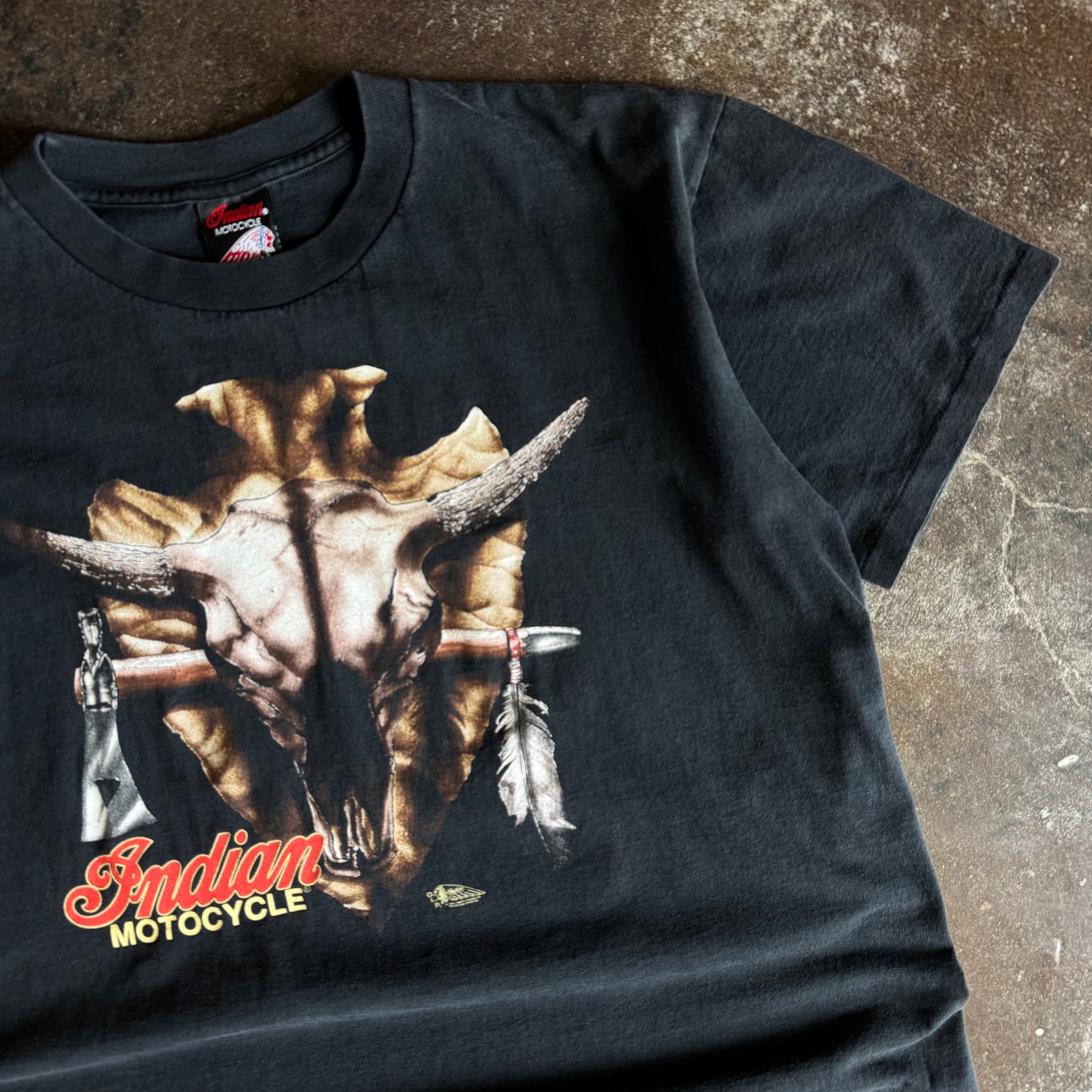 90’s Indian Motorcycles Las Vegas Poker Tee (L/XL)