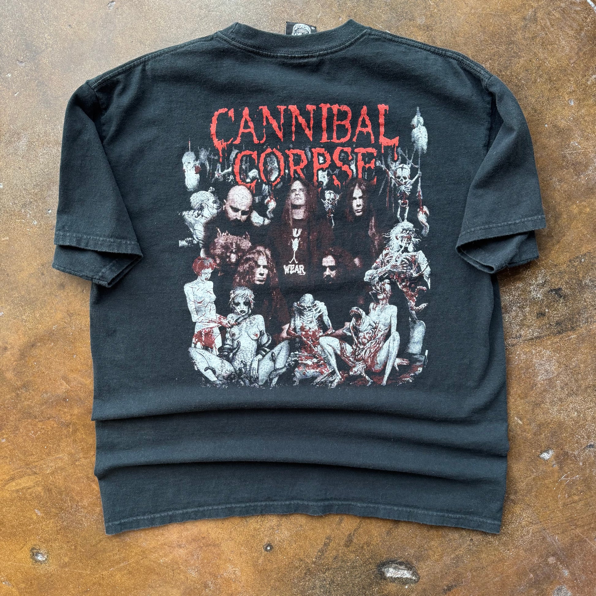 Y2K Cannibal Corpse Bootleg Band Tee (L)