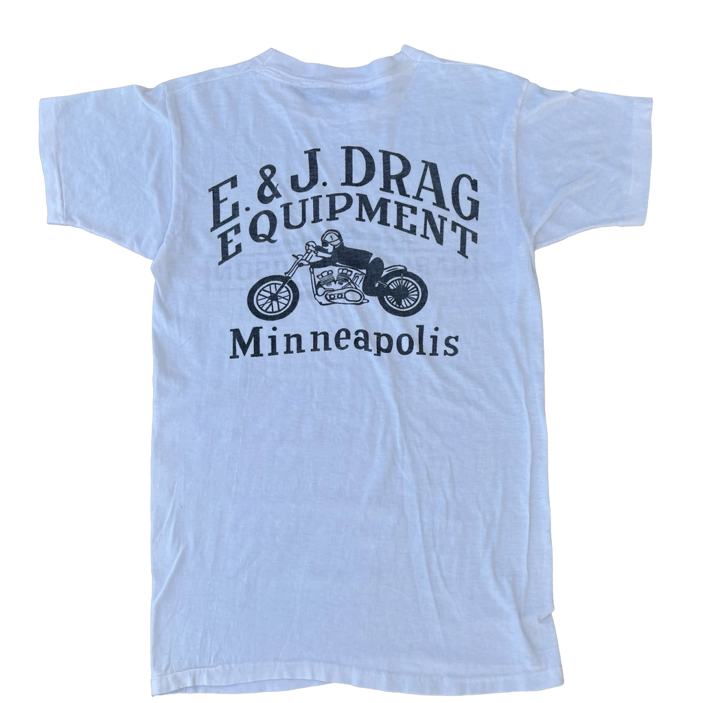 70’s Harley Drag Equipment Minneapolis Tee Size S