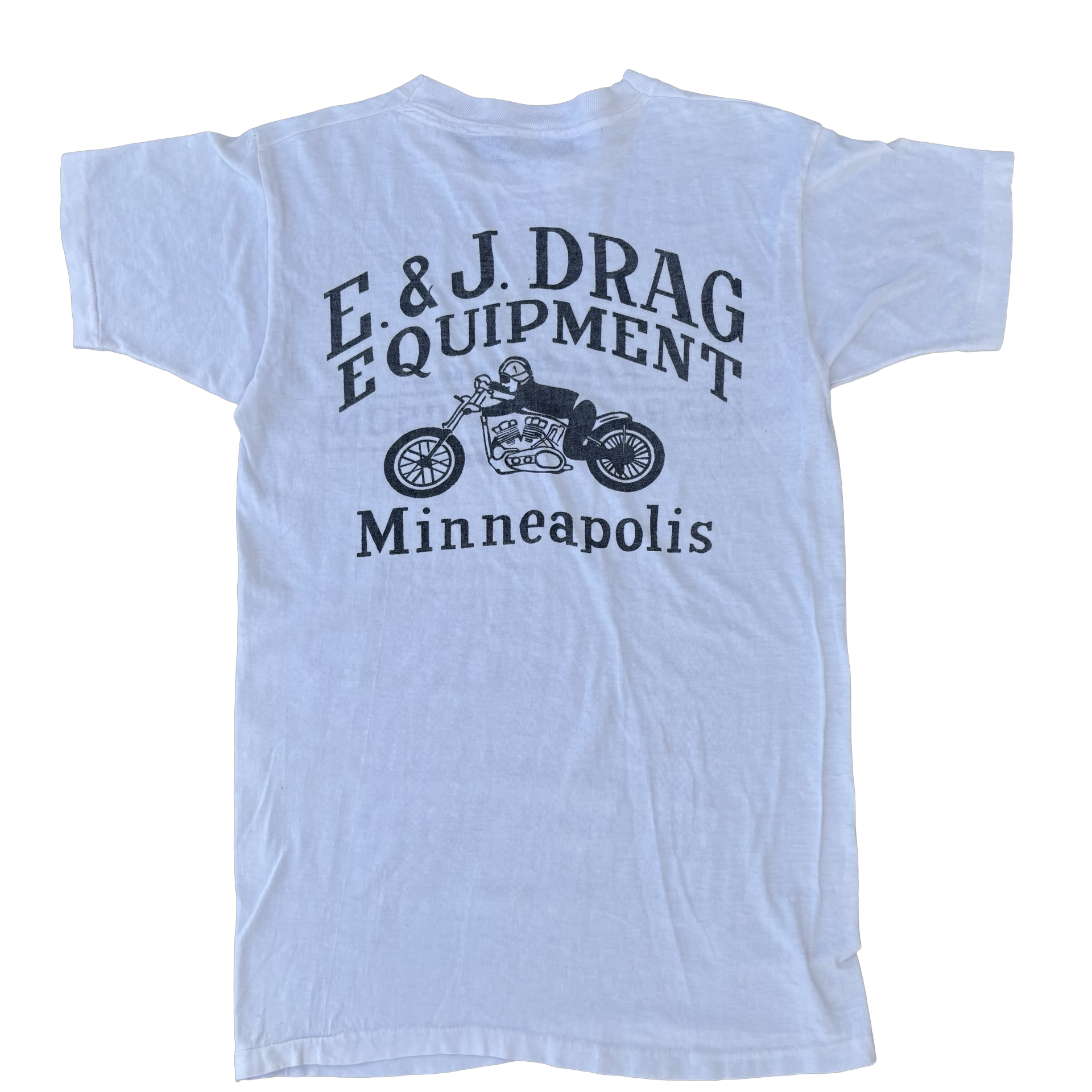 70’s Harley Drag Equipment Minneapolis Tee Size S