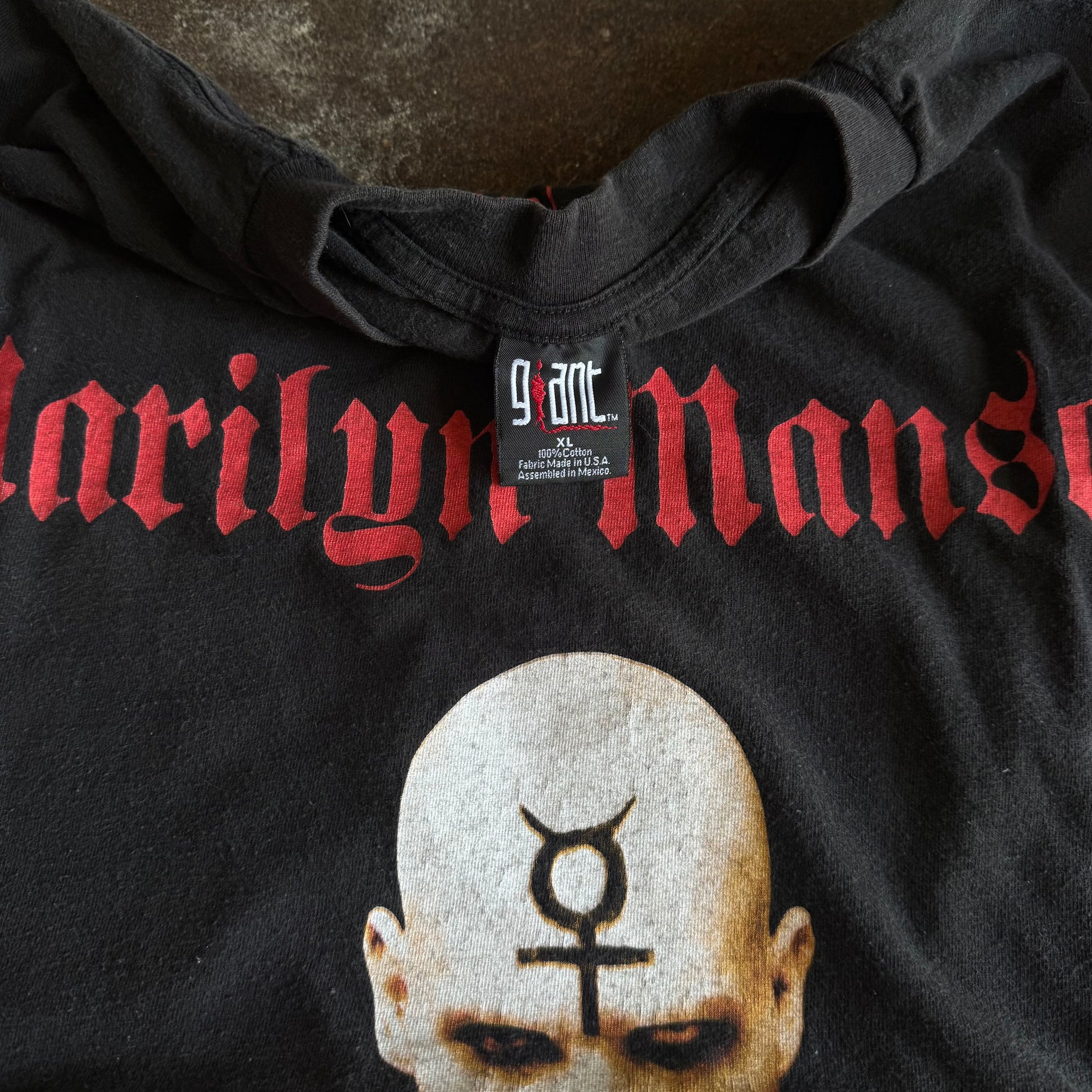 ‘01 Marilyn Manson Not A Slave Tee (XL)