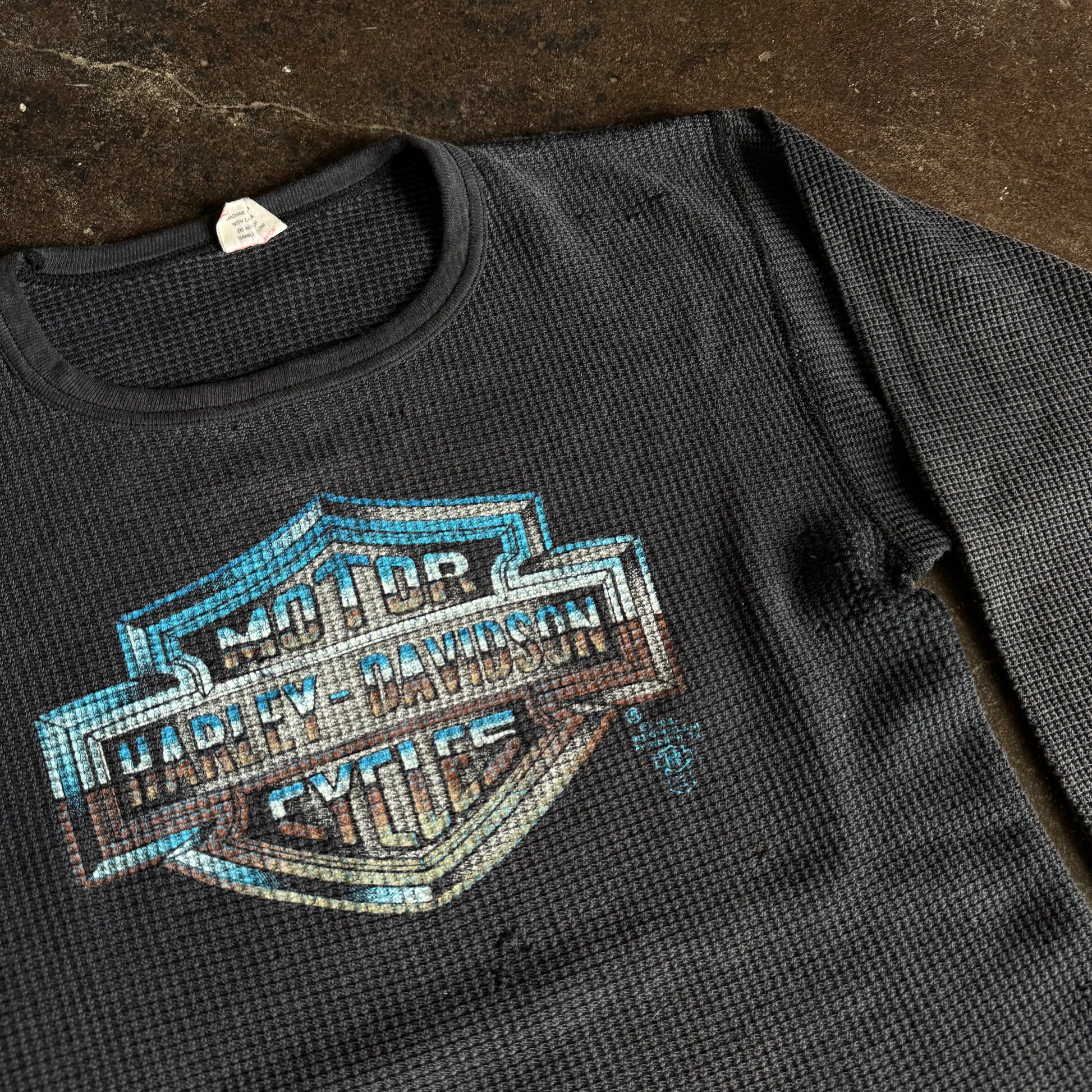 80's Harley 3D Emblem Chrome Emblem Thermal (L/XL)