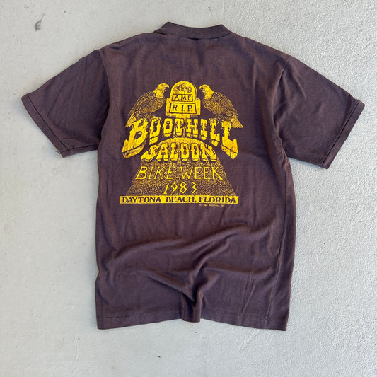 1983 Boothill Saloon Sun Faded Tee (Minimal-Wear)