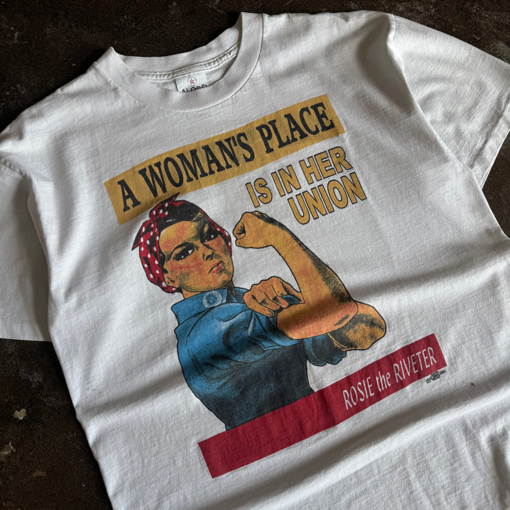 90’s Rosie the Riveter Art Tee (L)