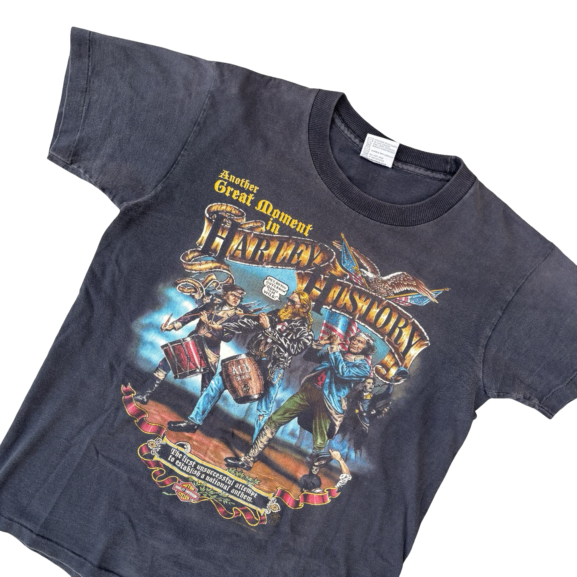 80’s Harley History “Born to be Wild” Tee Size M