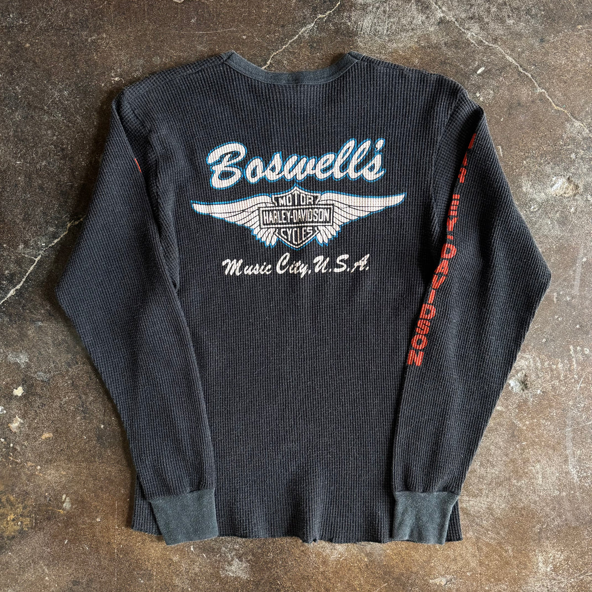 80’s Harley Davidson Hog Power Longsleeve Thermal (M/L)