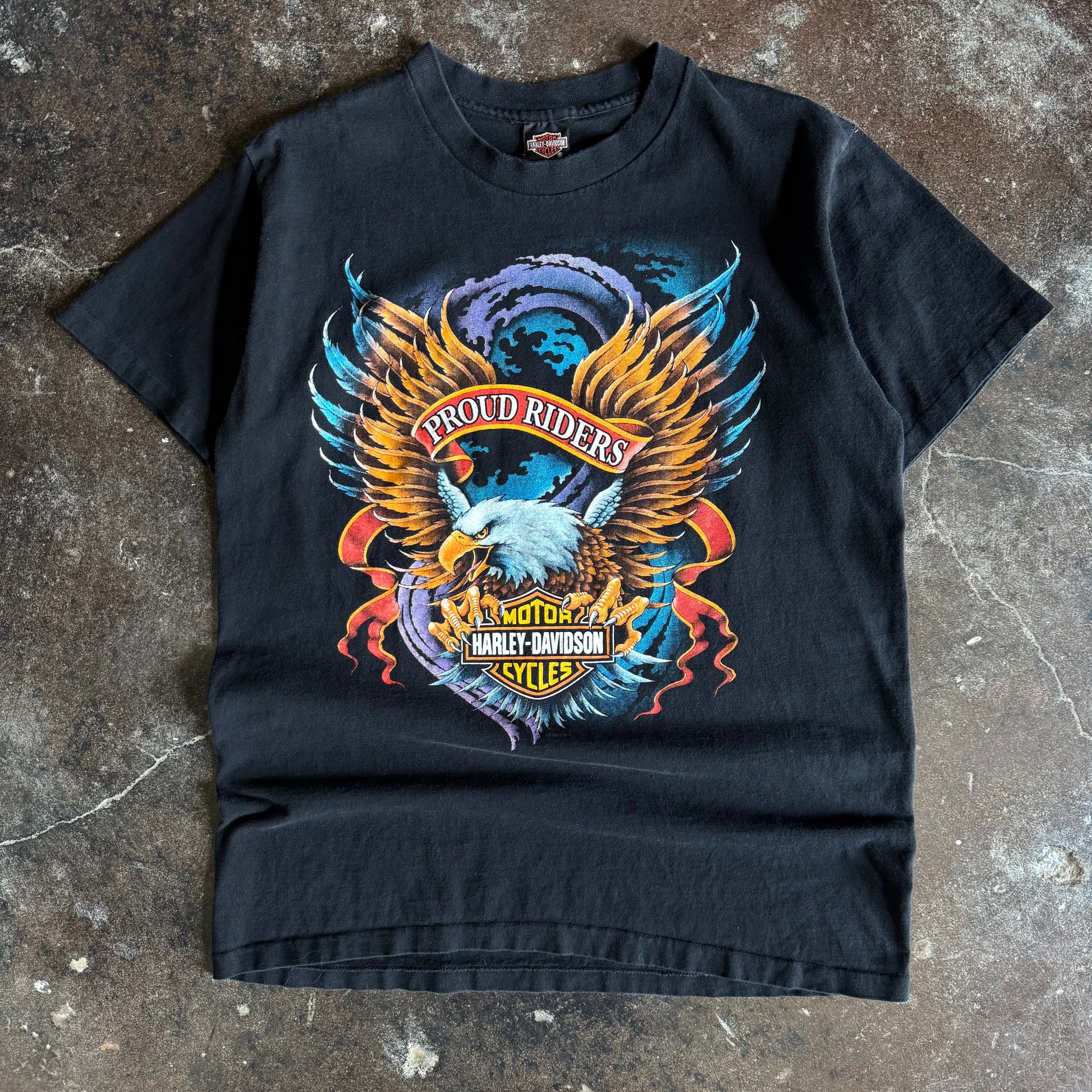 90’s Harley Proud Riders Eagle Hawaii Tee (L)