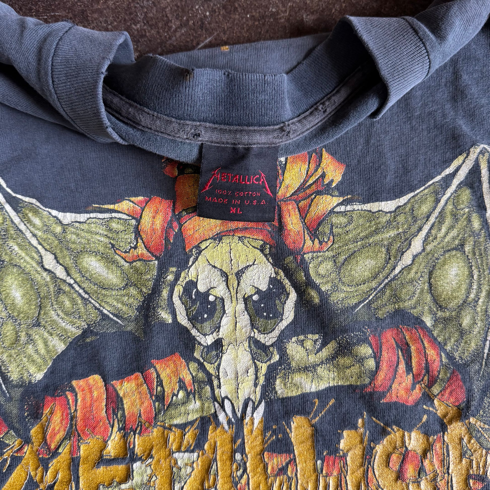 90’s Metallica Pushead Sun Faded Band Tee (XL)