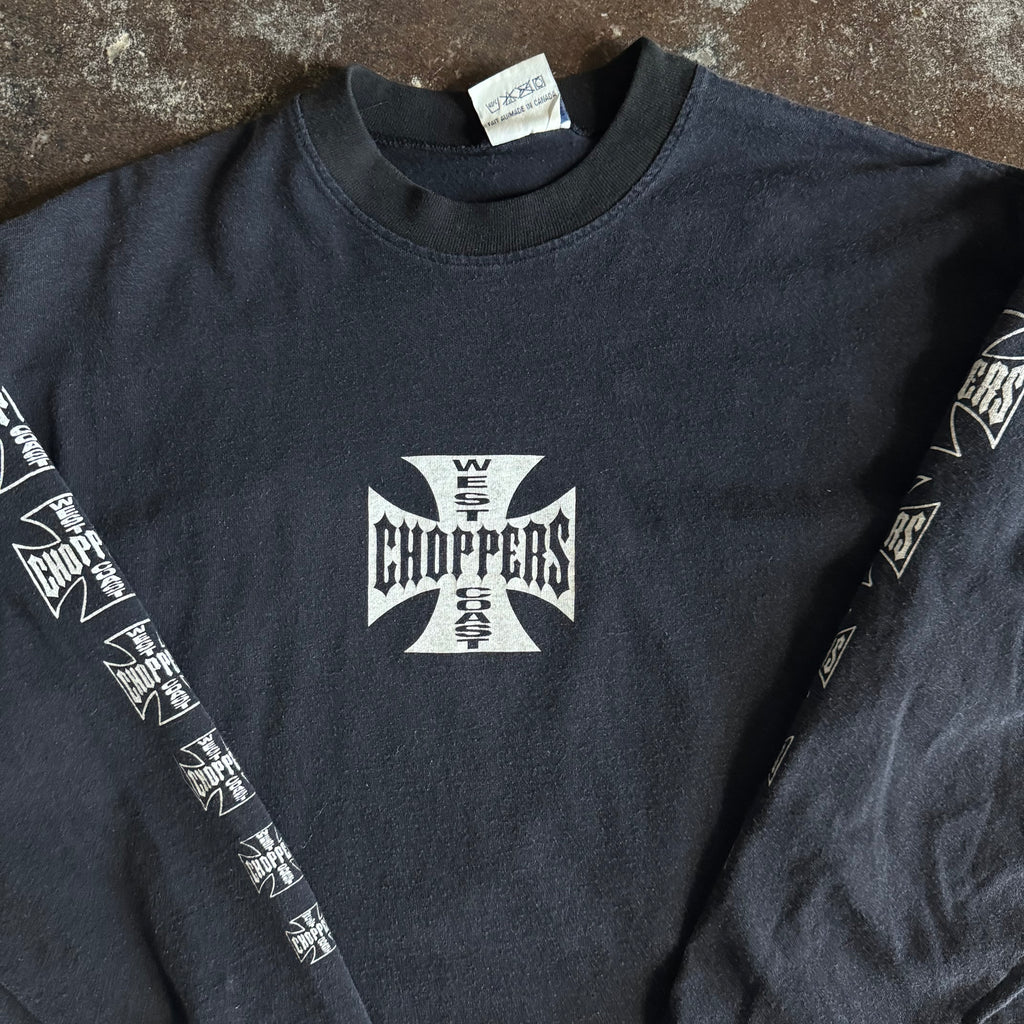 Y2K West Coast Choppers Logo Longsleeve (M/L)