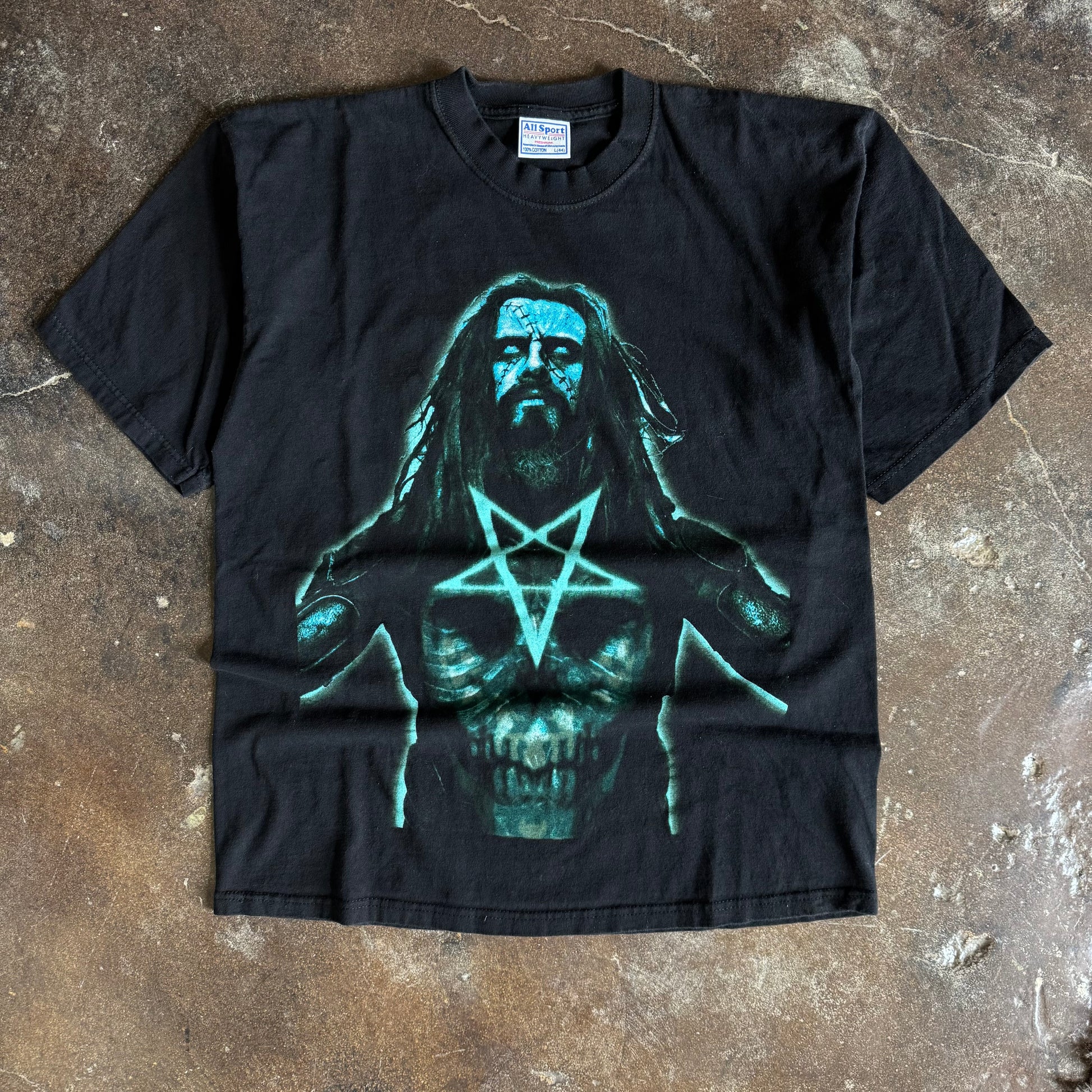 90’s Rob Zombie Pentagram Band Tour Tee (L)
