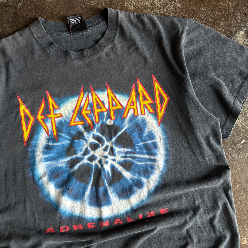 90’s Def Leppard Sun Faded Band Tour Tee (XL)