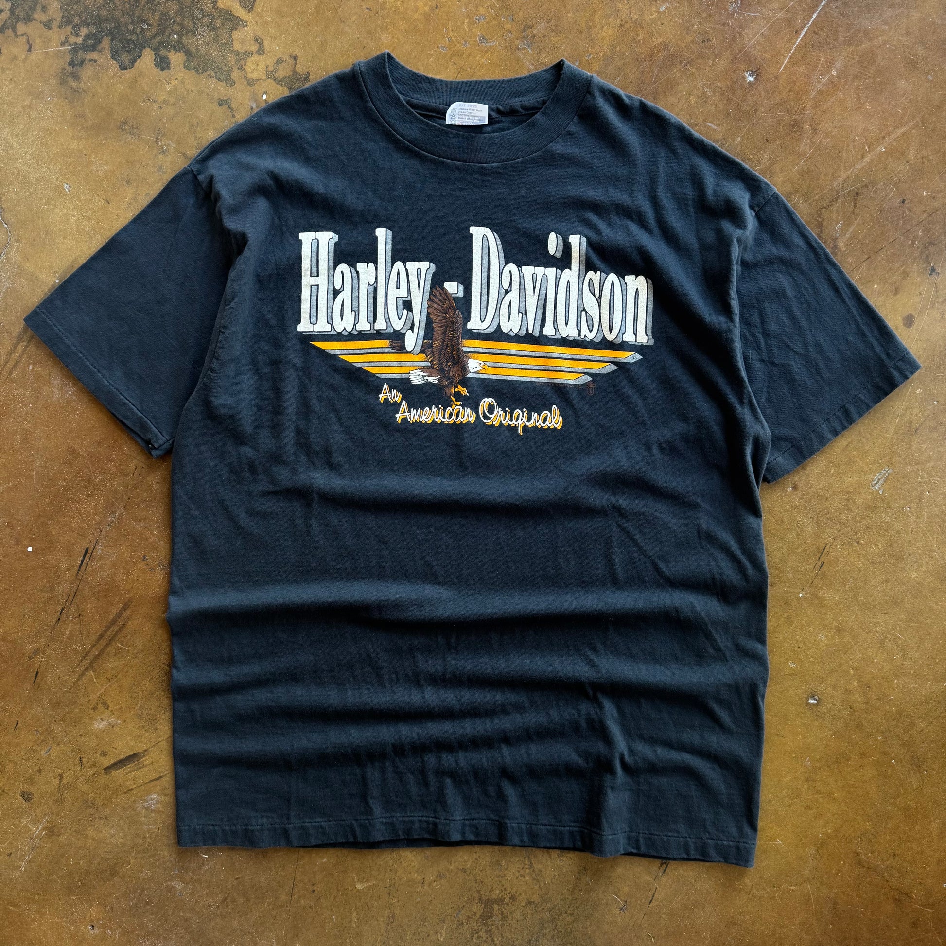 80’s Harley “American Original” Eagle WI Tee (XXL)