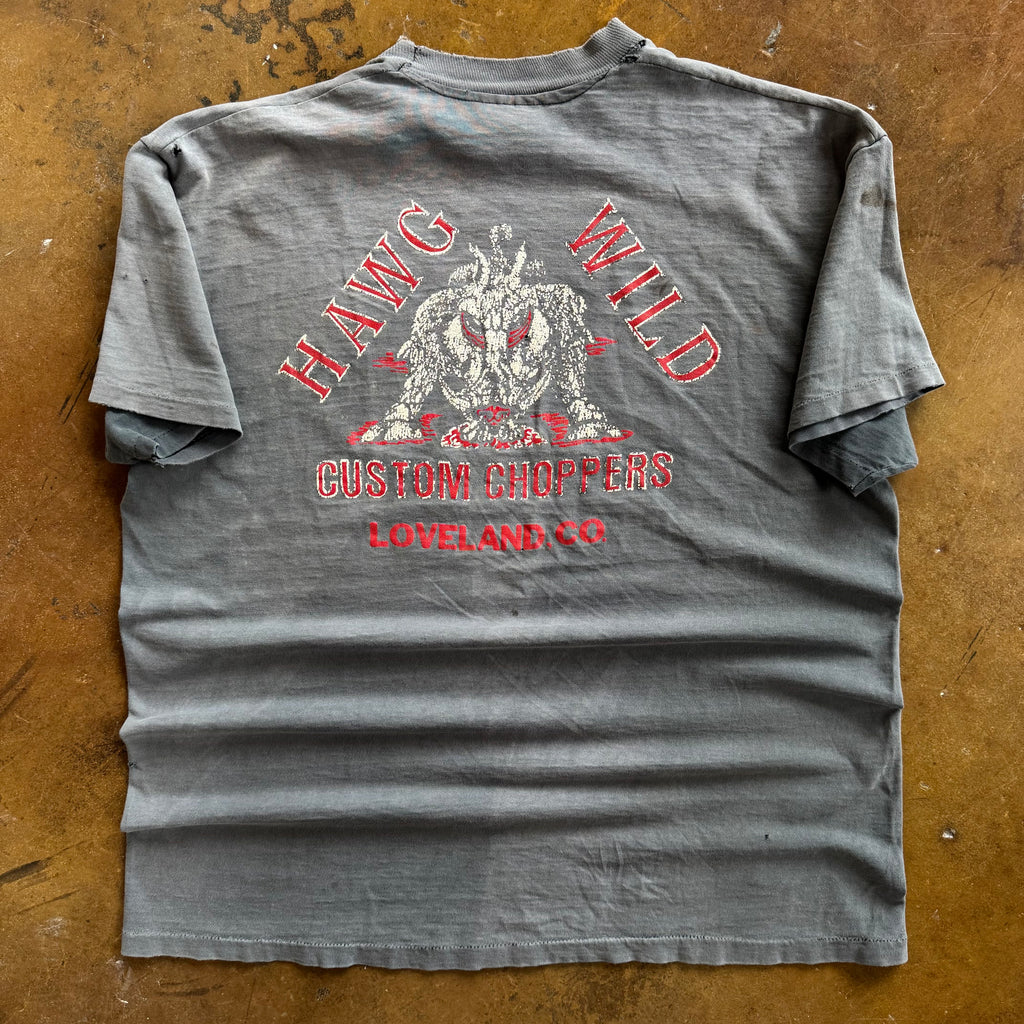 80’s Hawg Wild “Milwaukee Reaper” Faded Tee (XL)