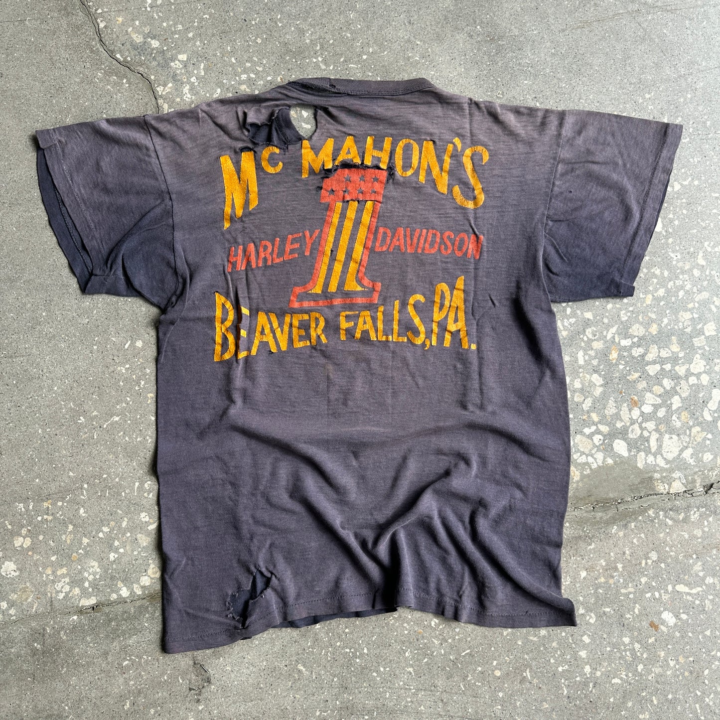 70s Harley Mad Dog 2020 Liquor Tee (Well-Worn)