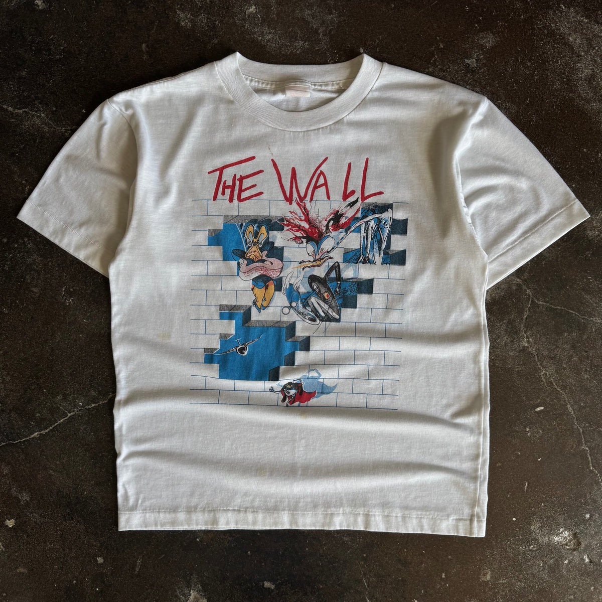 80’s Pink Floyd The Wall Band Tee (L)