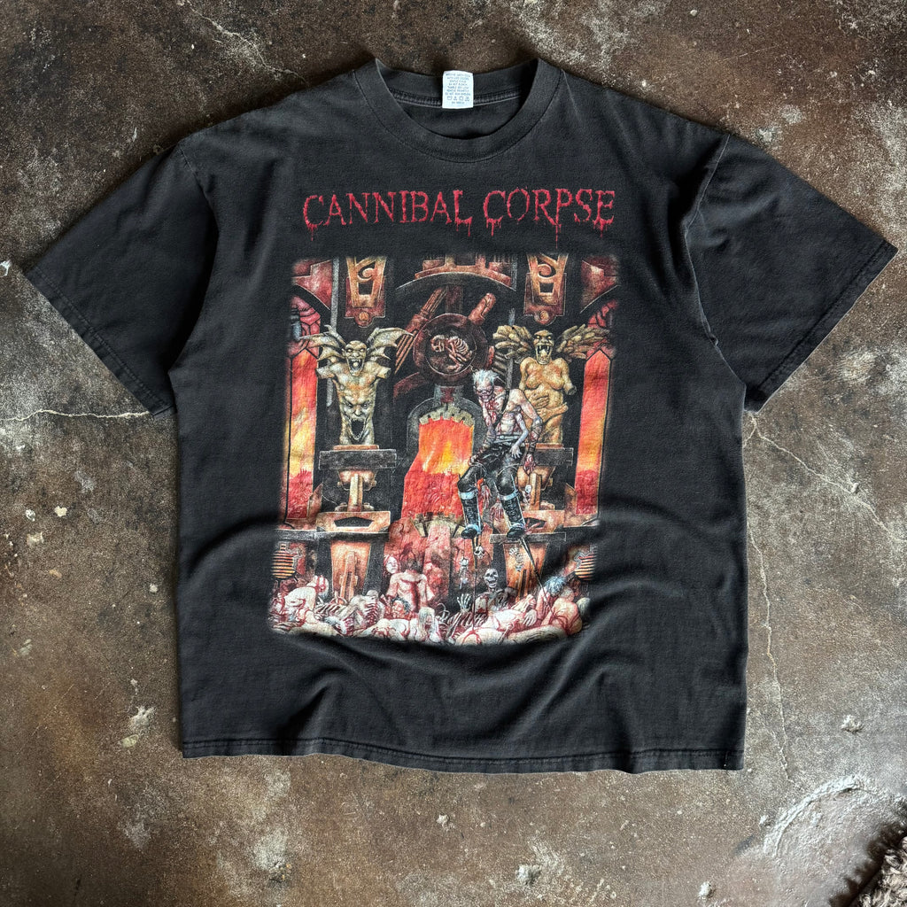 Y2K Cannibal Corpse Spring Neckbreak Band Tee (XL)