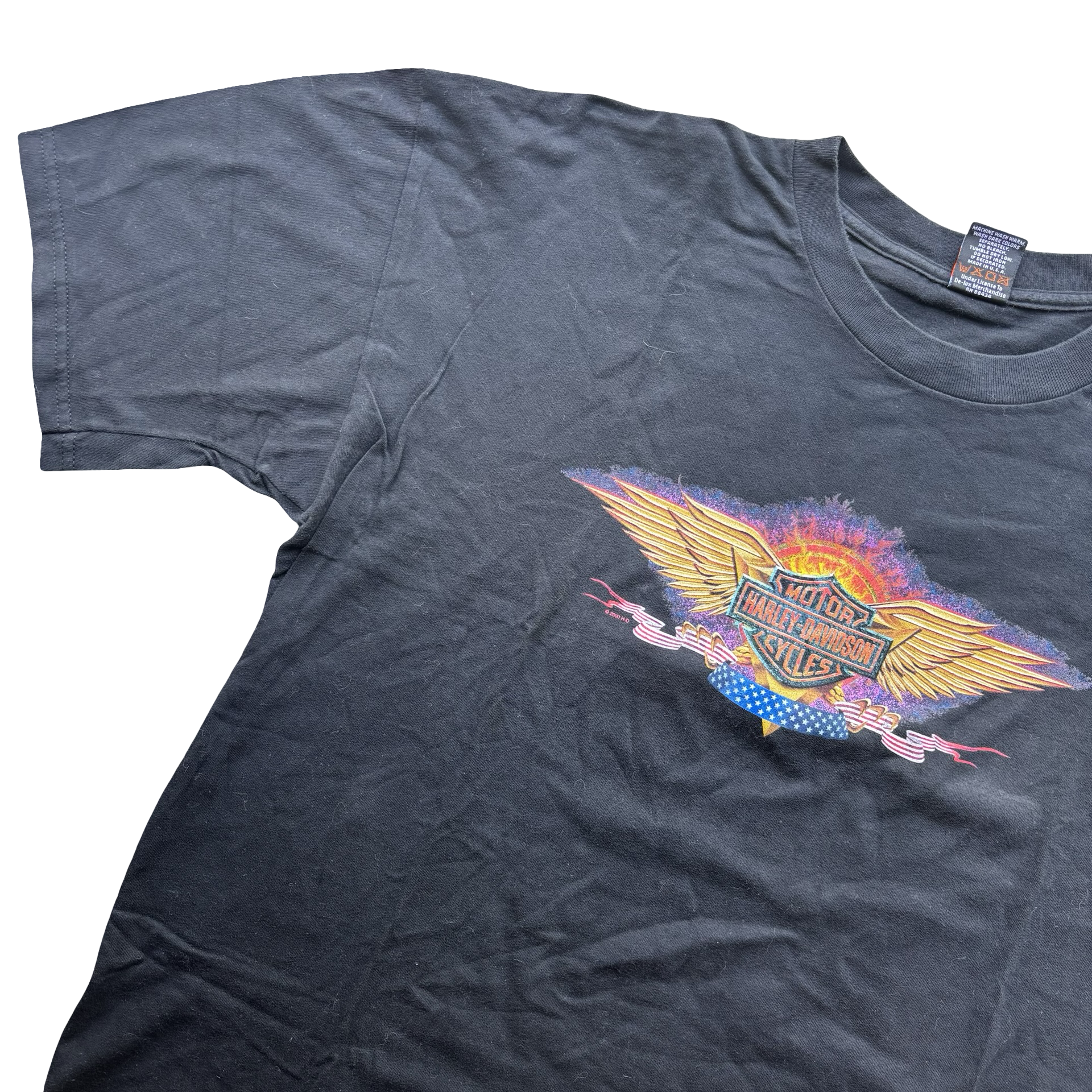 90’s Harley Flame USA Emblem Tee Size XXL