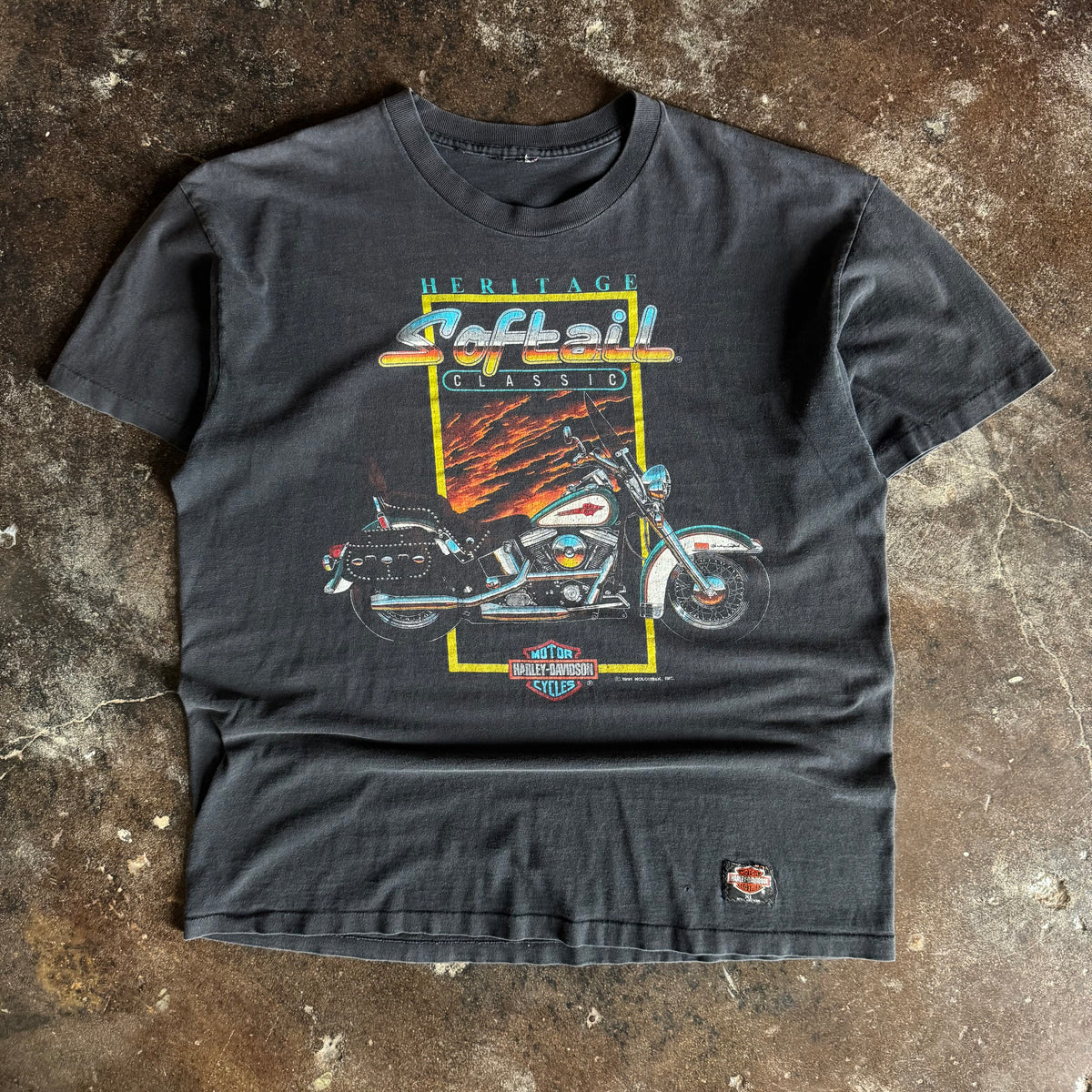 90’s Harley Heritage Soft Tail Tee (XL)