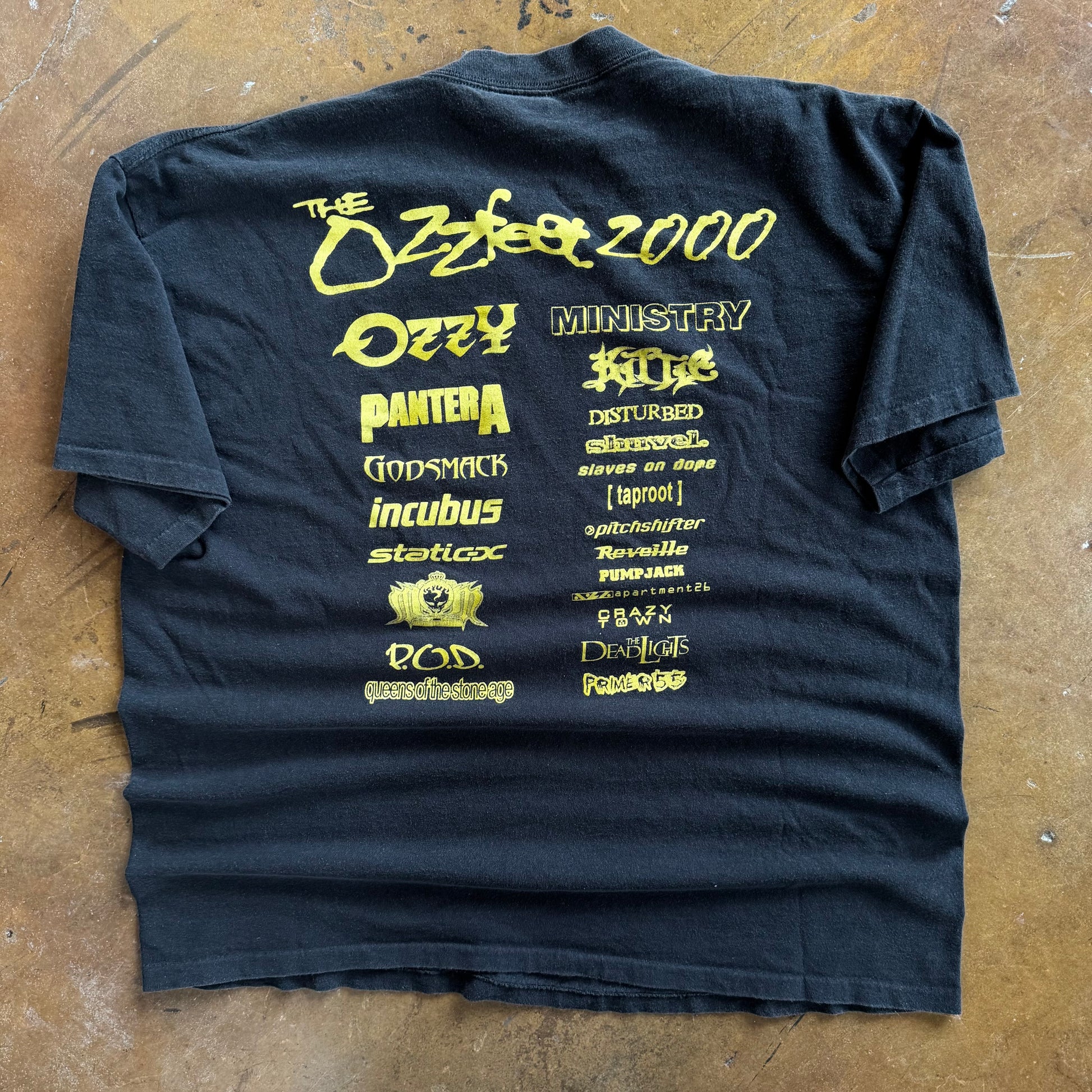 Y2K Ozzfest Music Festival Band Tee (XL)