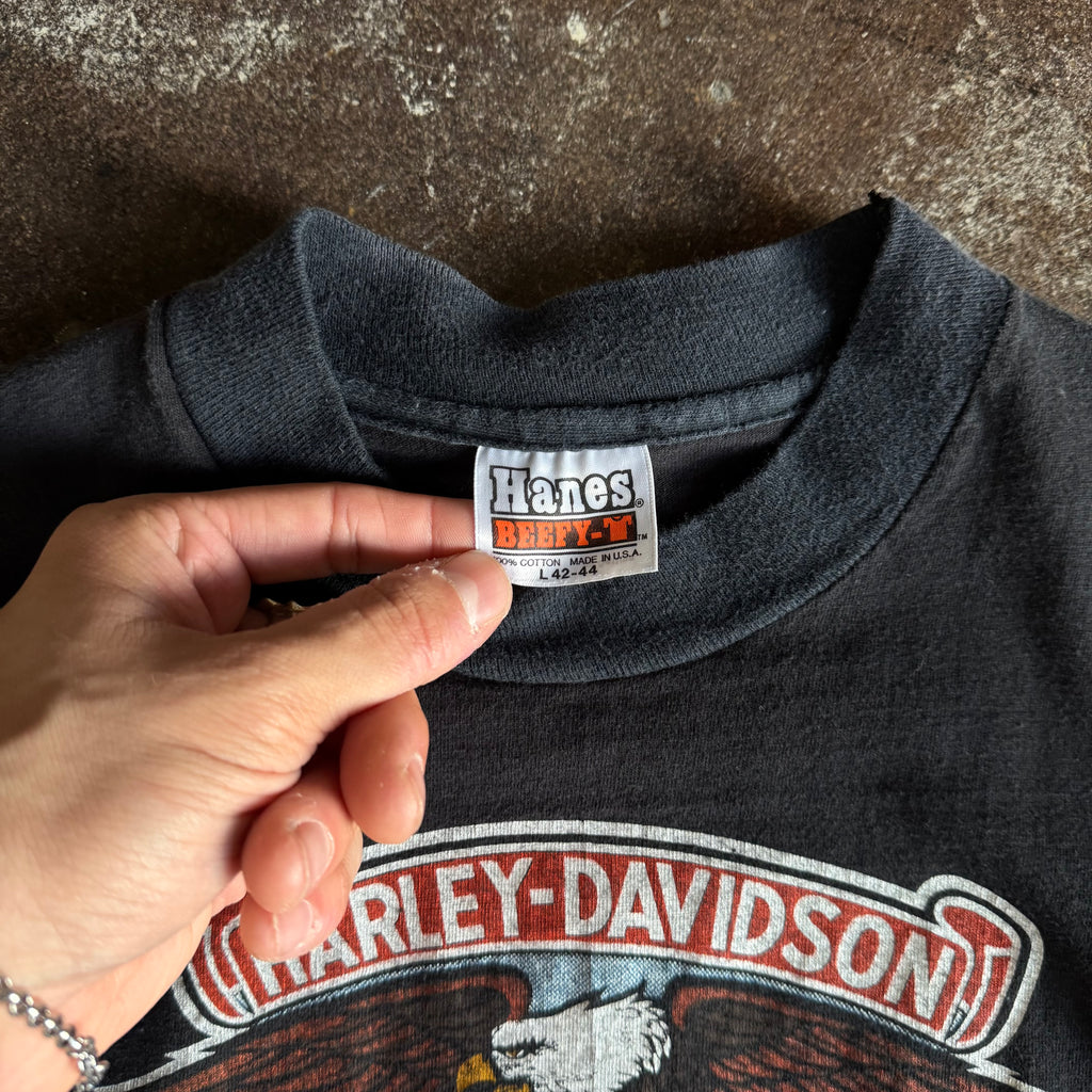 80’s Harley Davidson Est. Eagle OKC Tee (L)