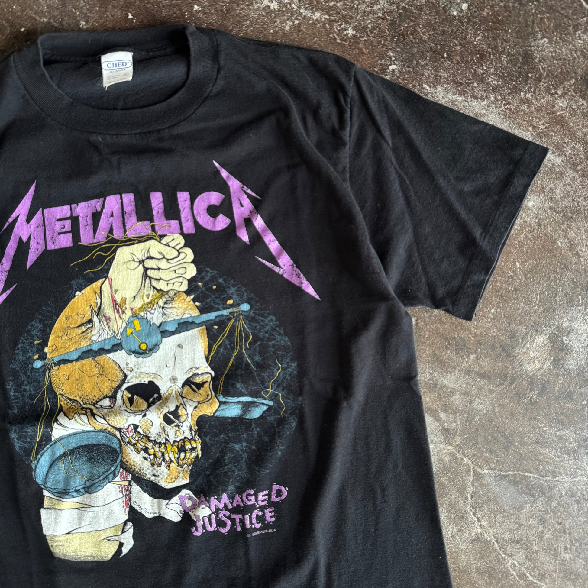 80’s Metallica Pushead Summer Tour Tee (XL)