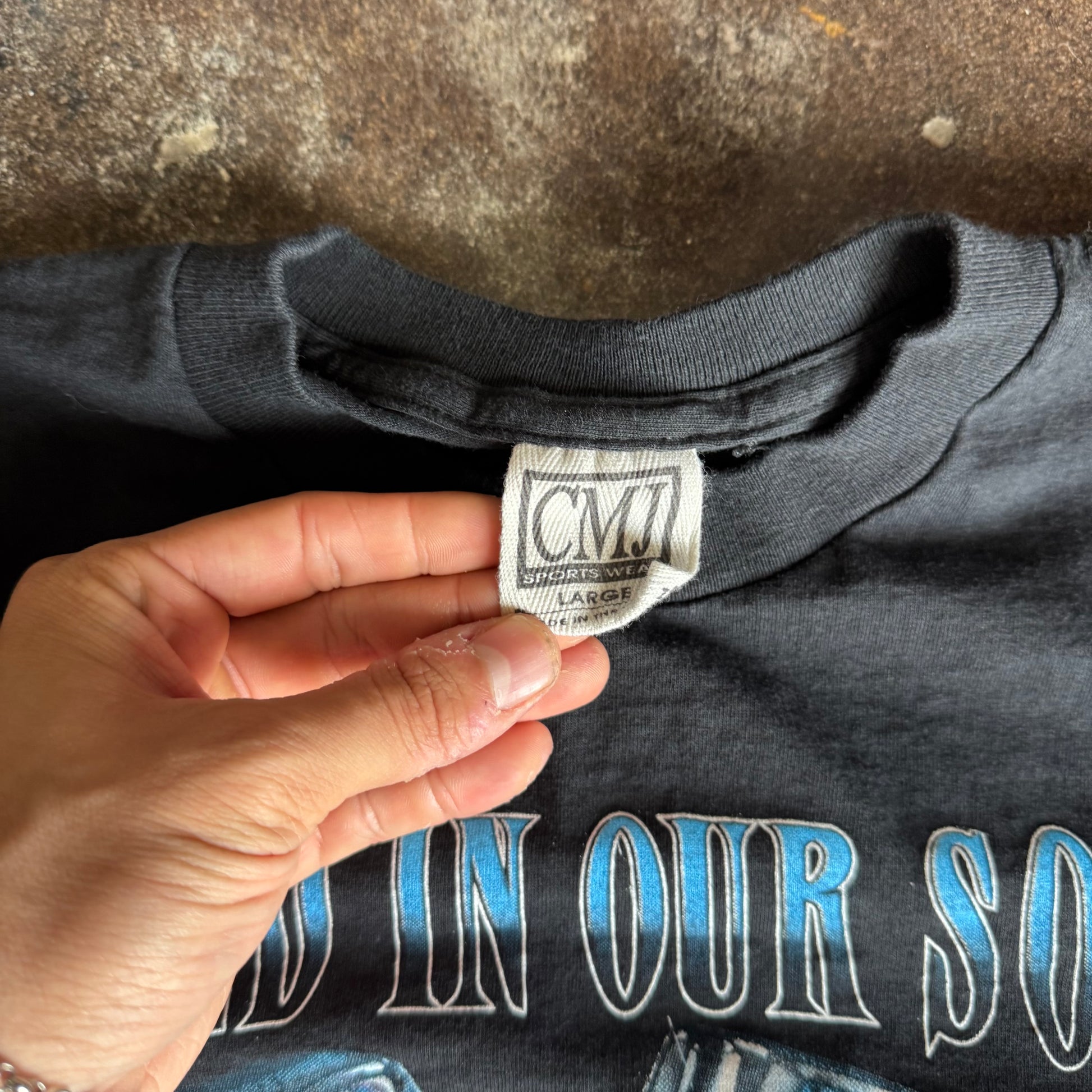 90’s CMJ Forged in Our Soul’s Tee (L)