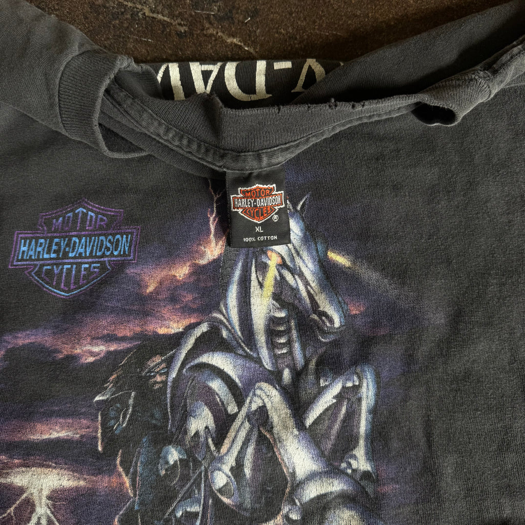 90’s Harley Chrome Pegasus Lightning Longsleeve (XL/XXL)