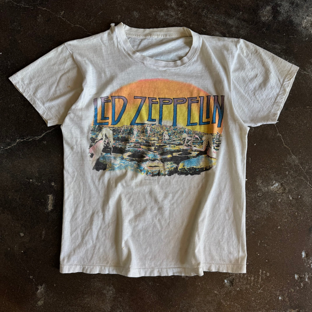 ‘84 Led Zeppelin Houses of the Holy Tee (M/L)