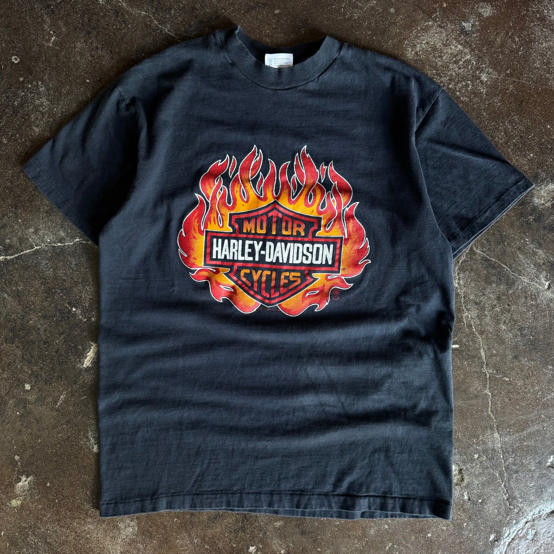 80’s Harley Flame Ball Florida Tee (L)