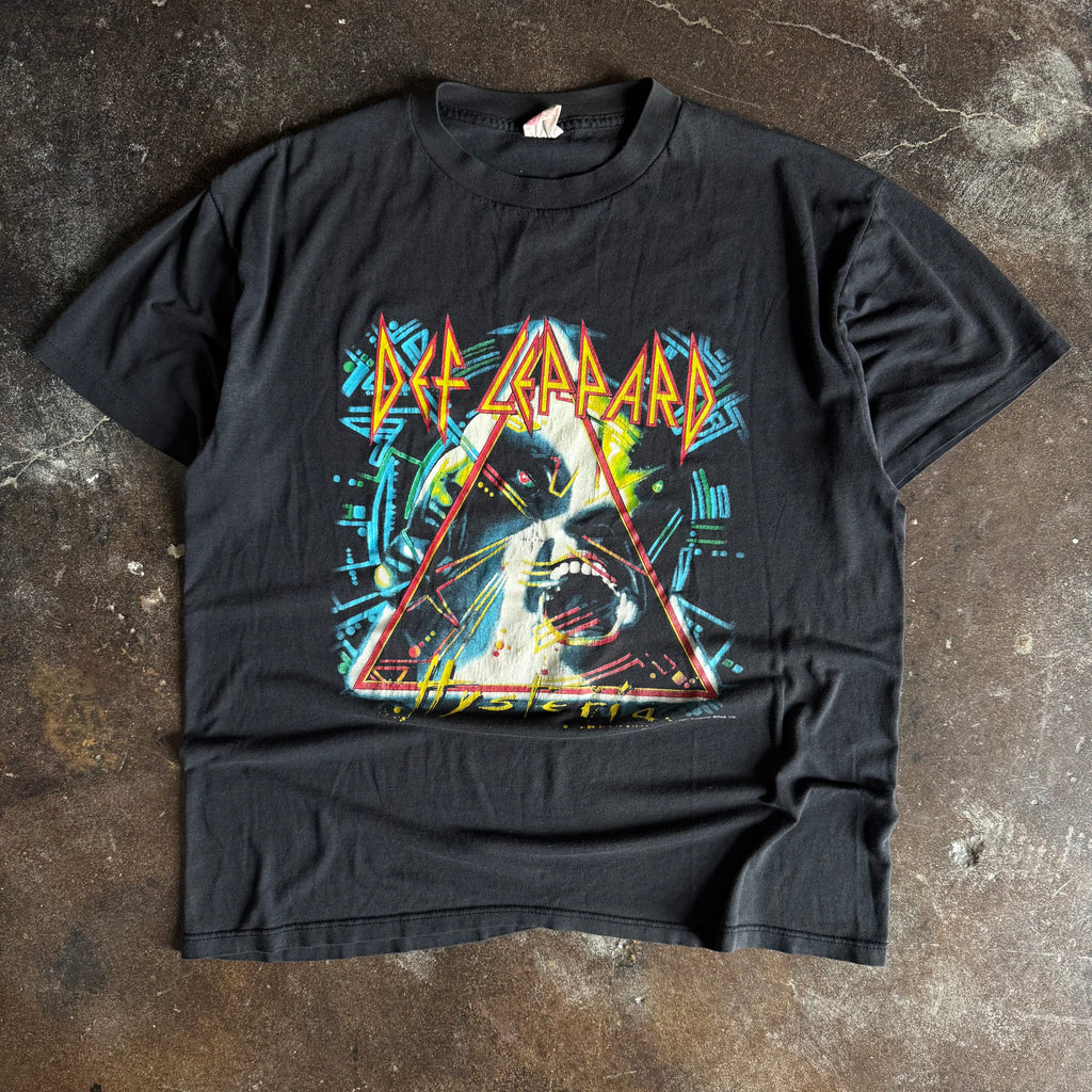 80’s Def Leppard Hysteria Tour Tee (L)