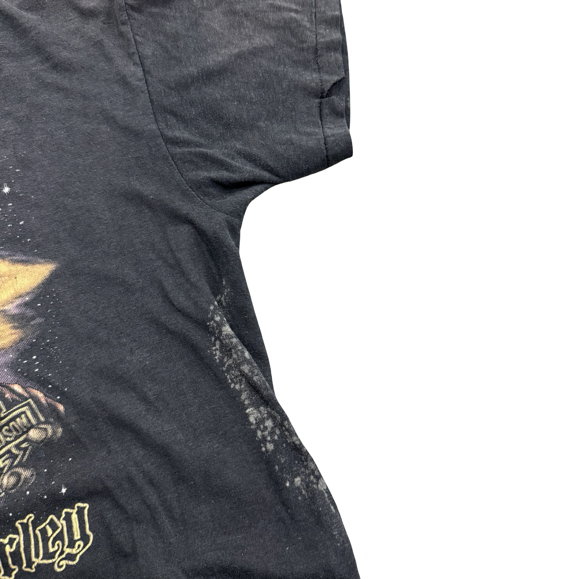 80’s Last Biker Wizard 3D Emblem Tee Size L