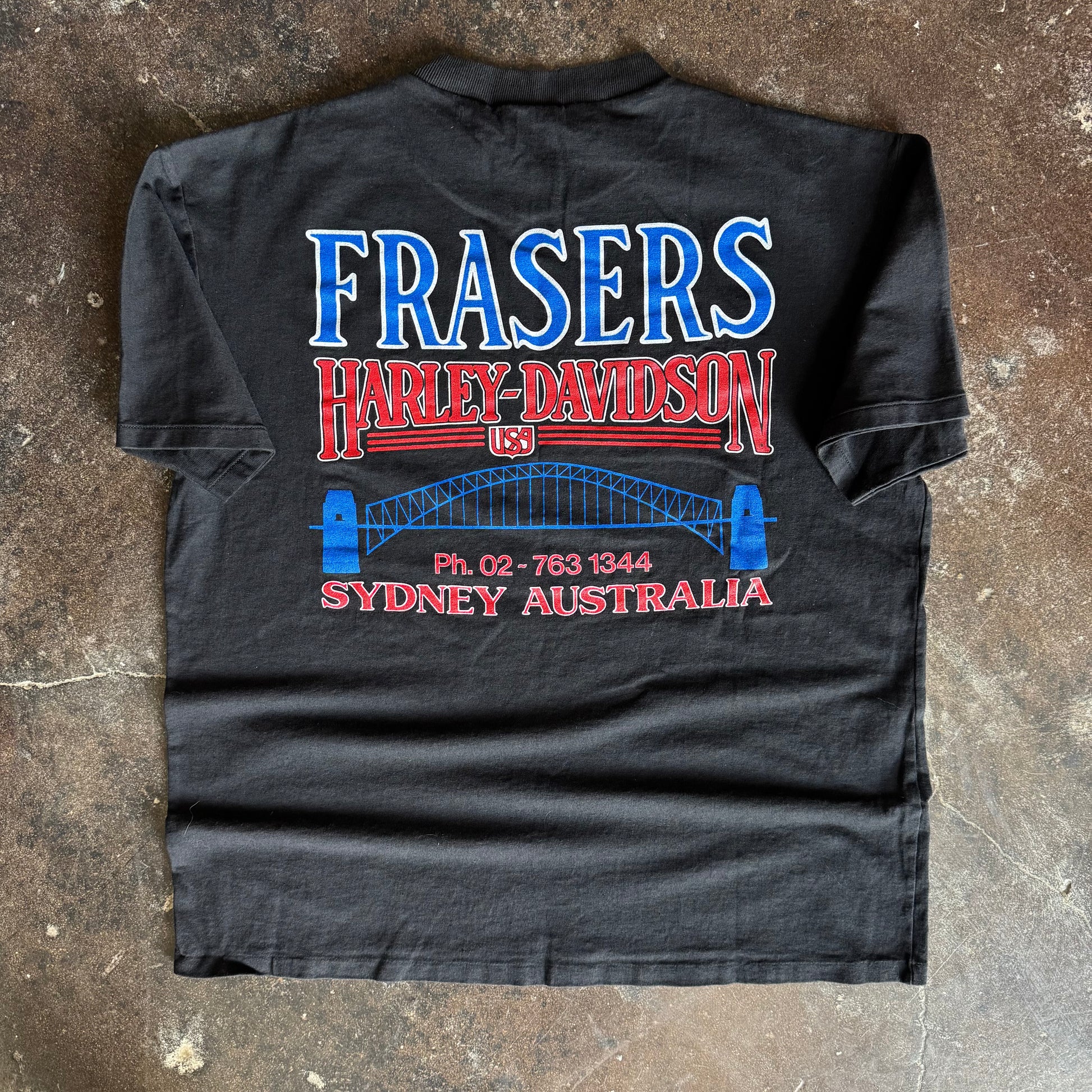 80’s Harley & Whiskey “Better With Age” Australia Tee (L)